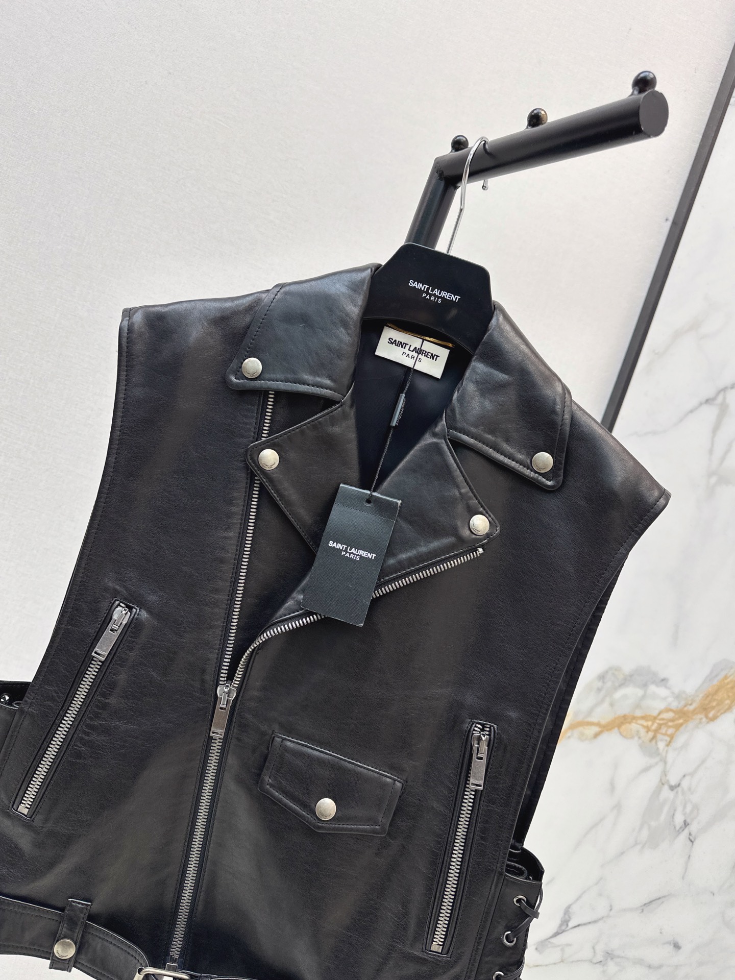 Sain 26fw moto vest