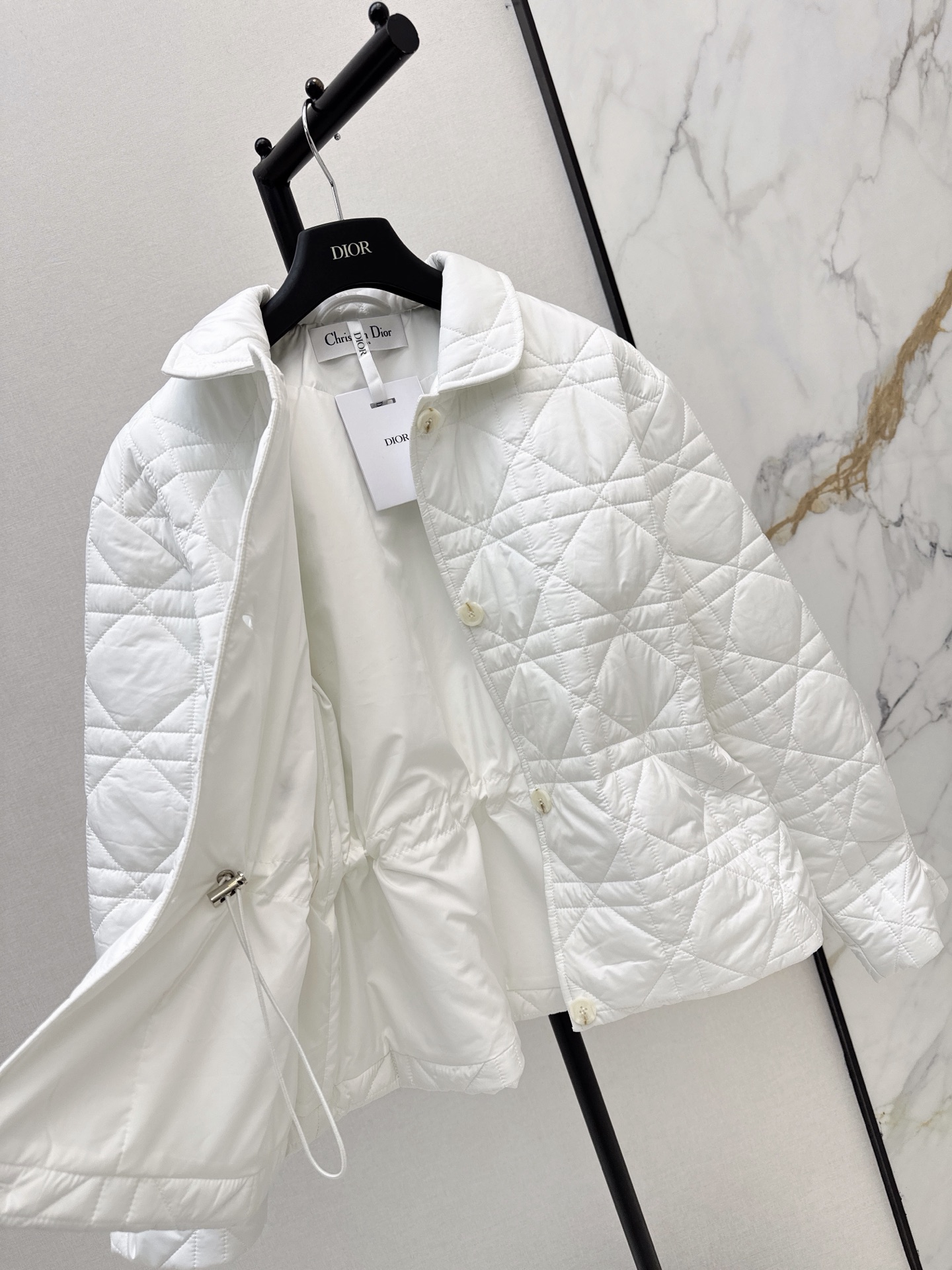 CD 26fw drawstring padded jacket