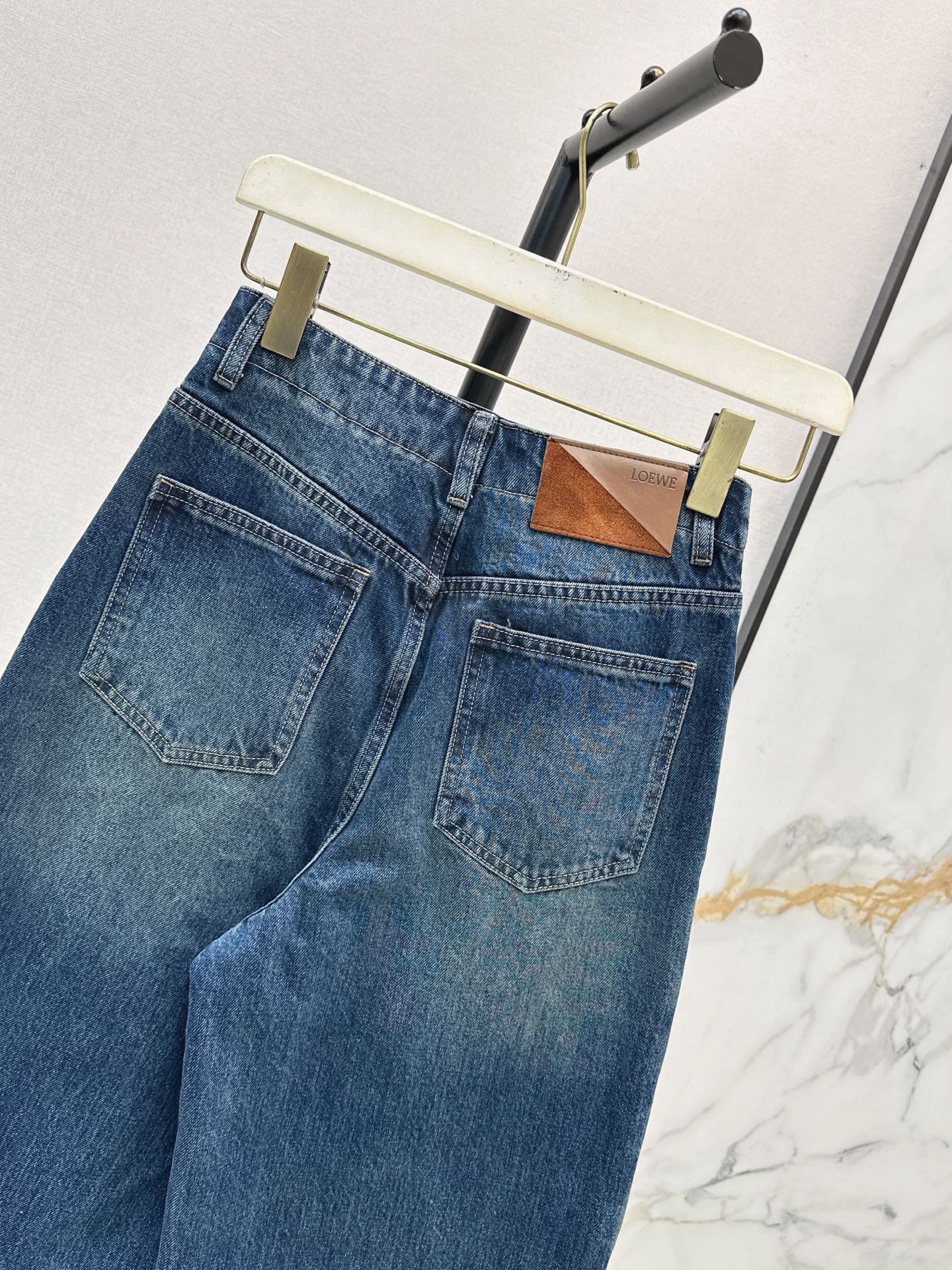 Loe 26fw wide-leg jeans