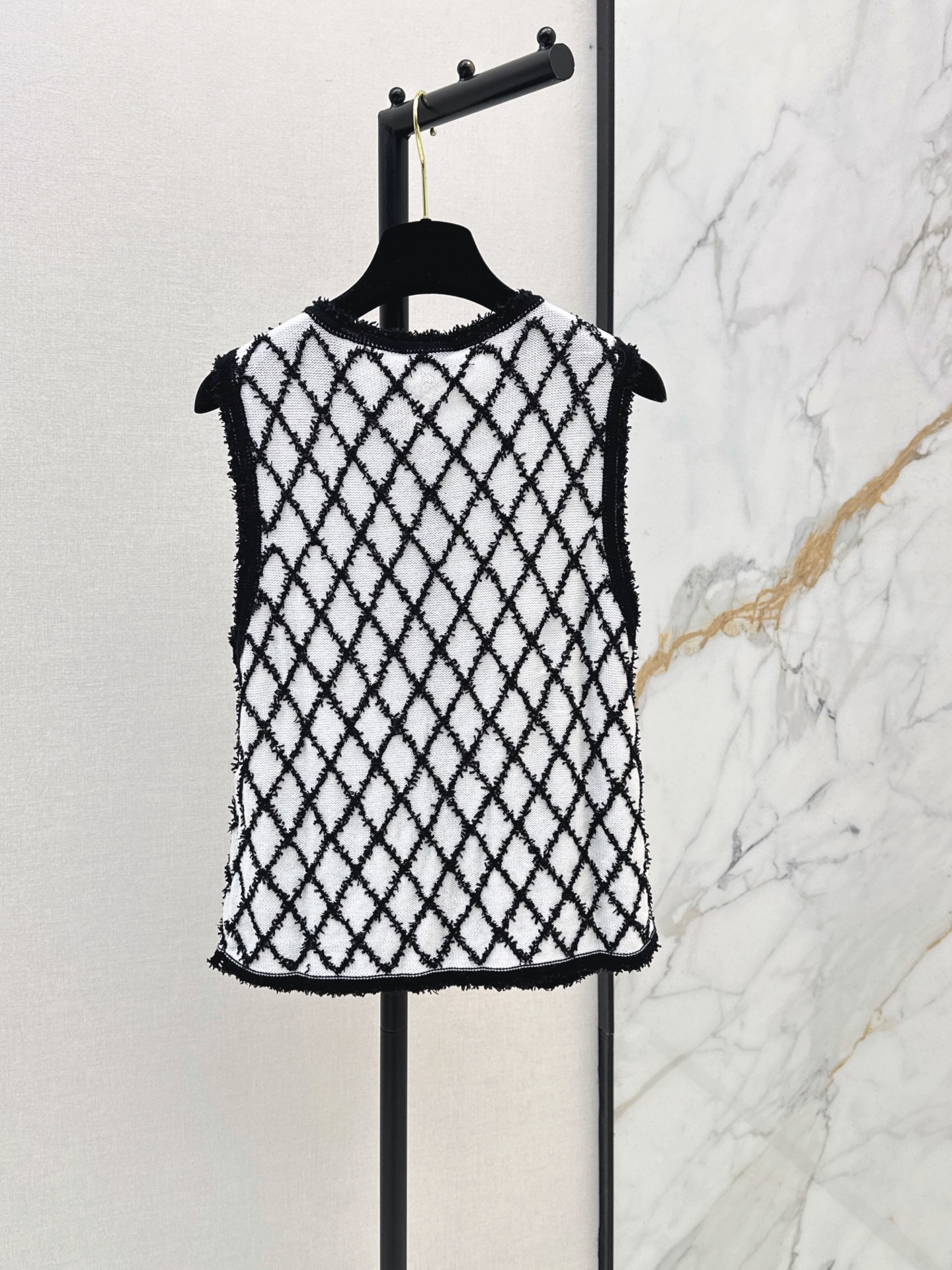 Chan 26fw knit vest jacket