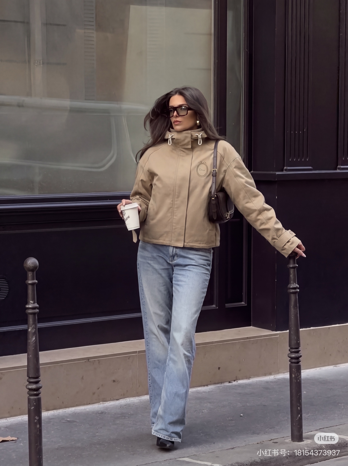 CD26fw hooded jacket