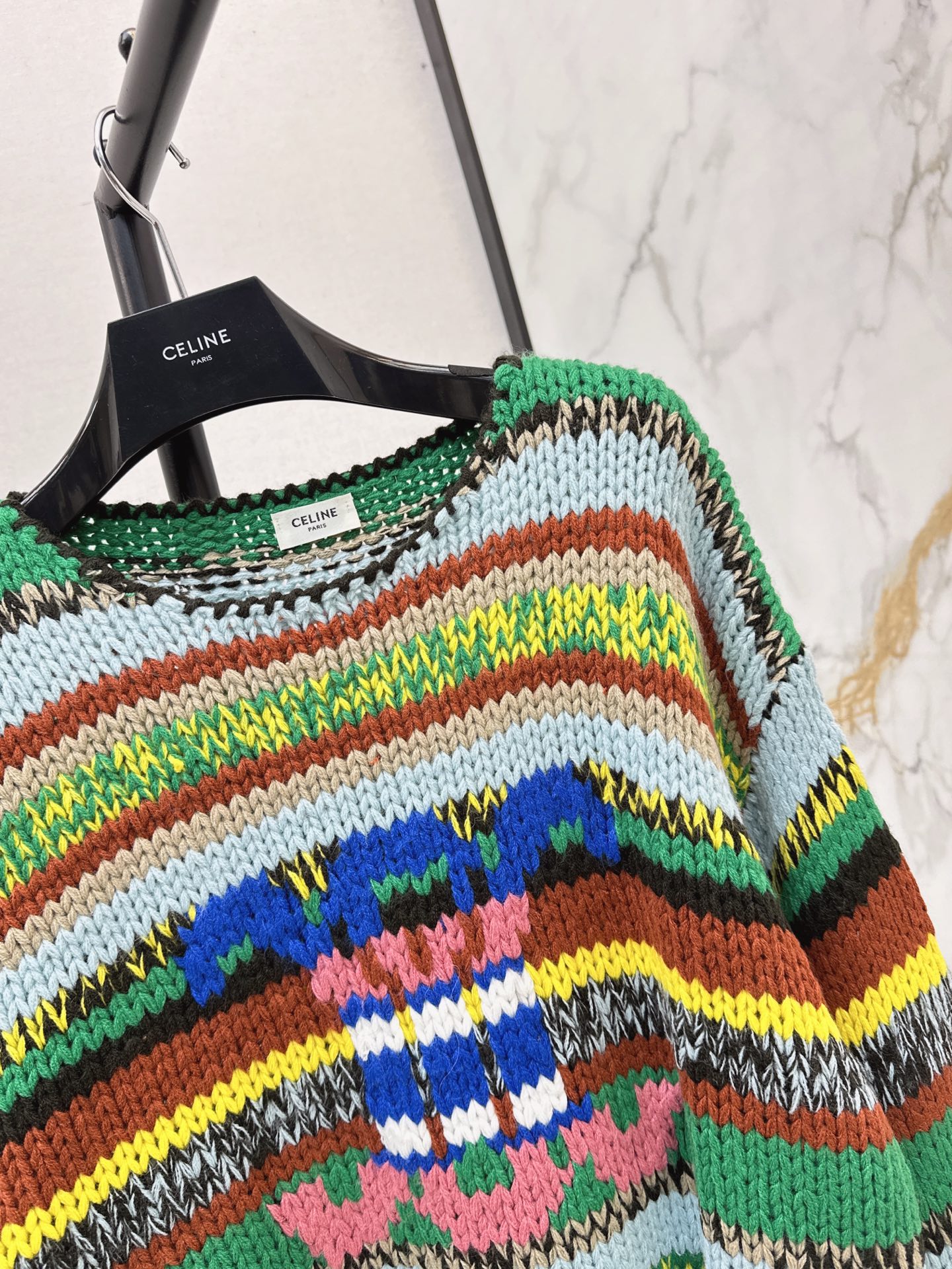 Celi 26fw jacquard cardigan