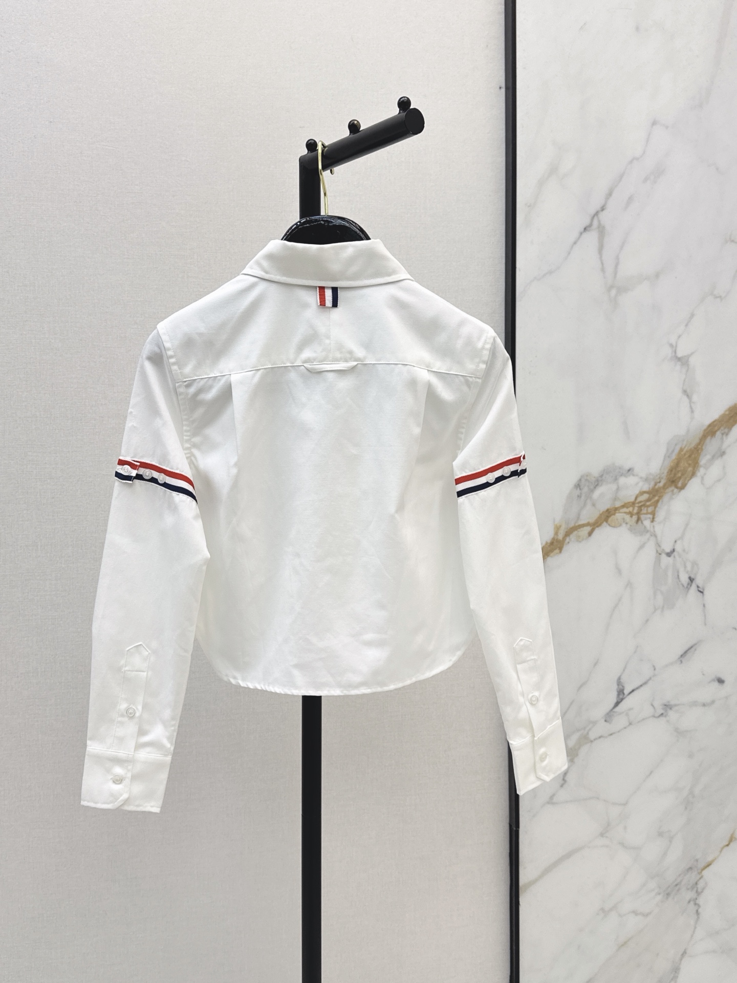 Thom 26fw cropped shirt