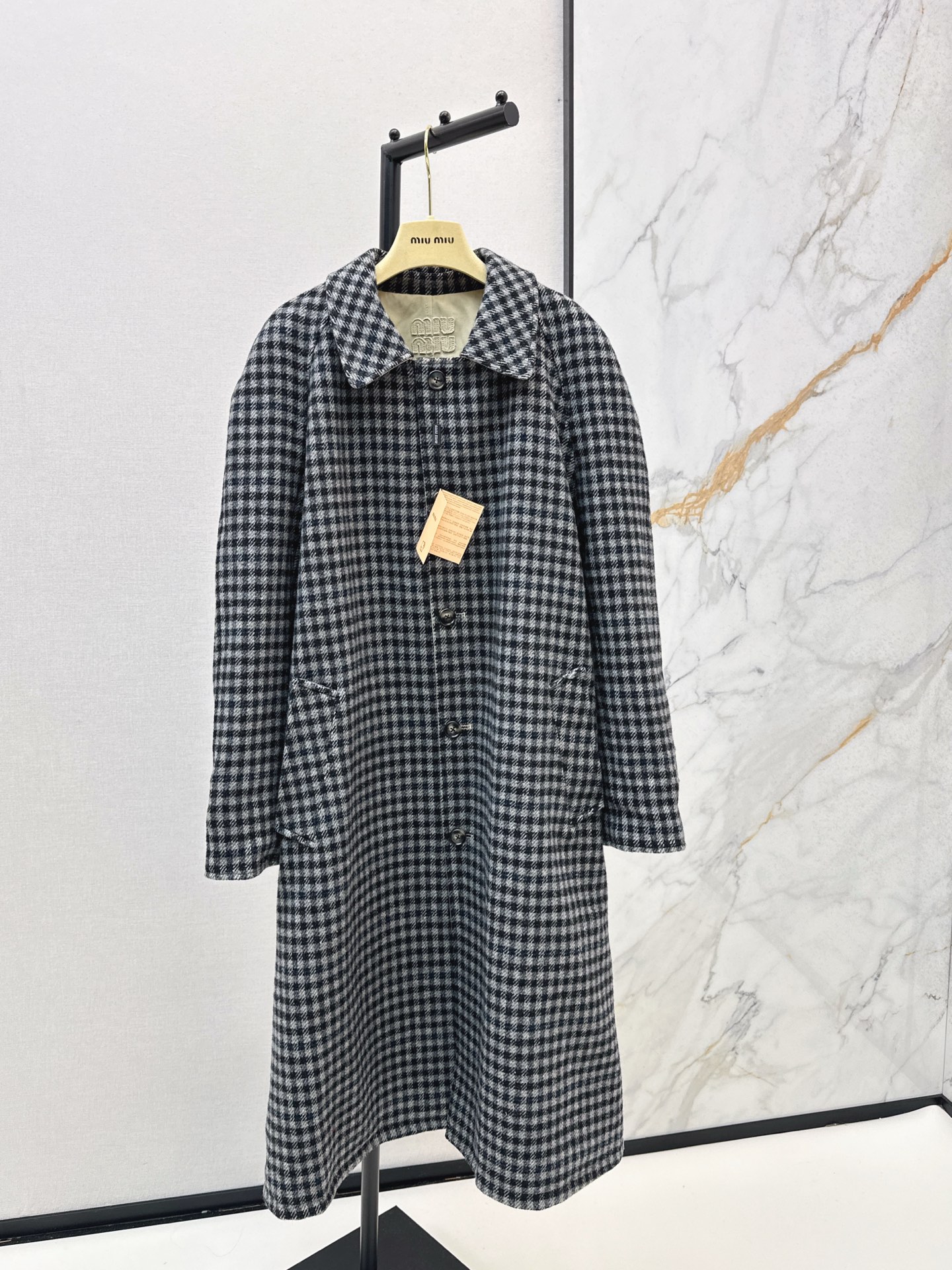 Miu 26fw reversible trench coats