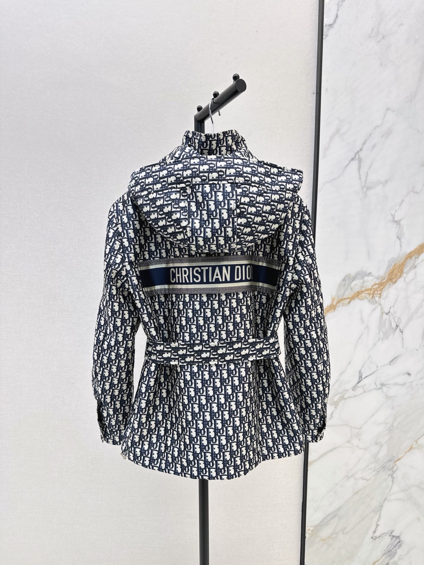 CD 26fw jacquard hooded jacket
