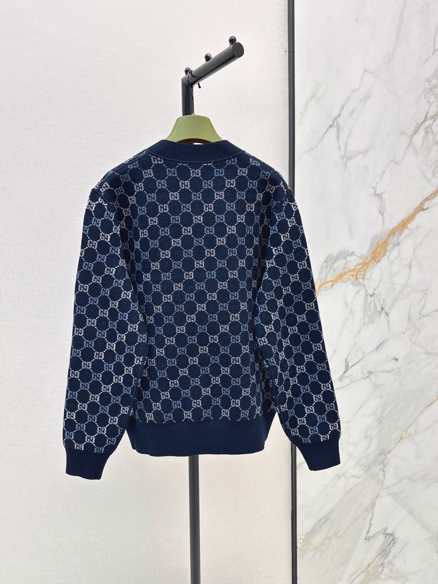 Guc 26fw jacquard cardigan