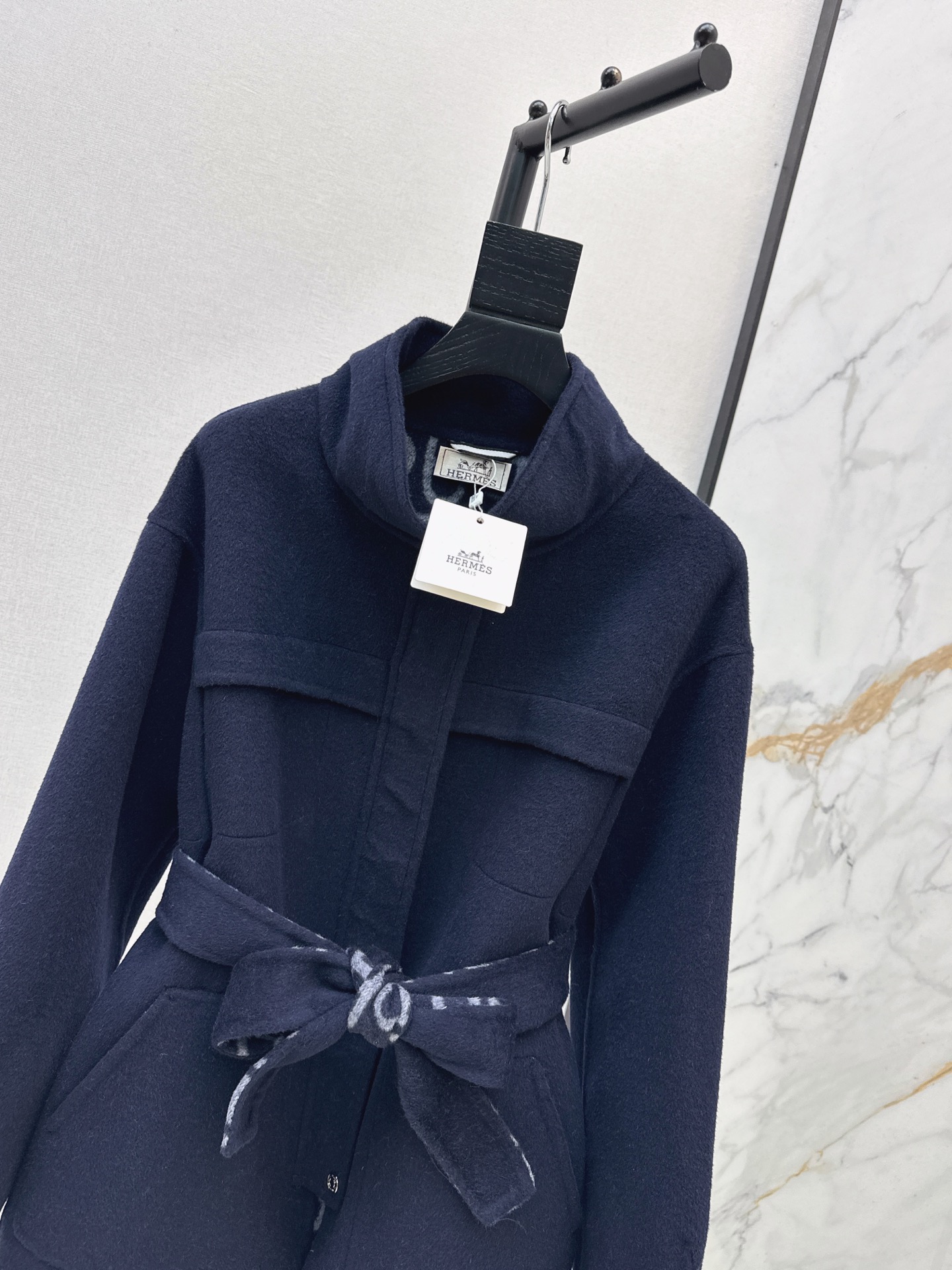 Her 26fw belted overcoats