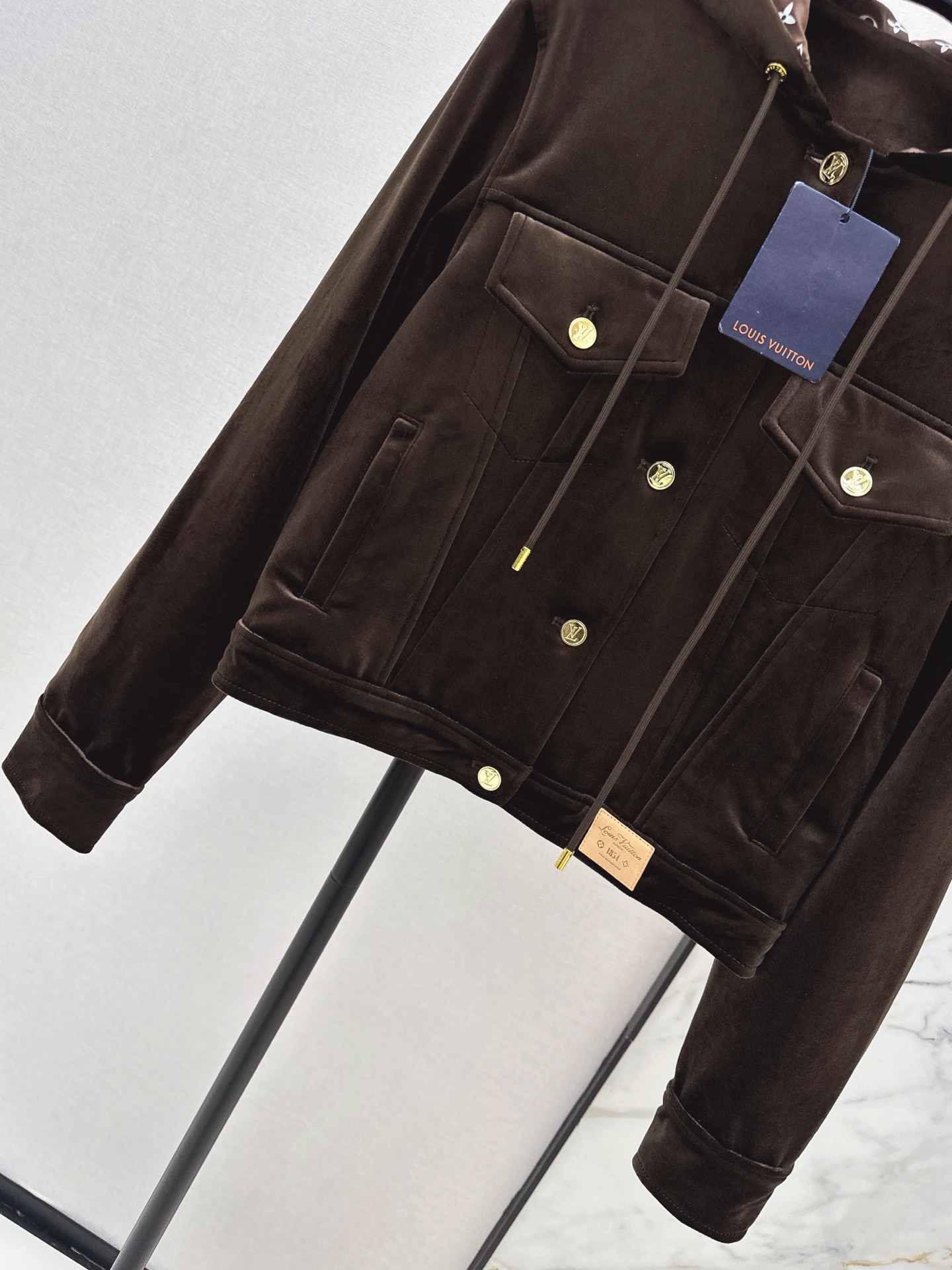 Loui 26fw hooded casual jacket
