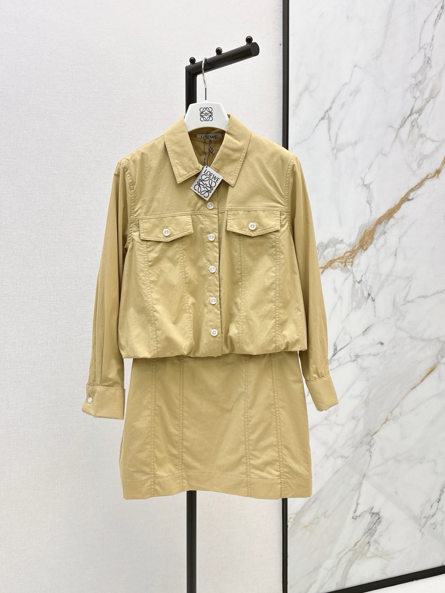 Loe 26fw shirt dress