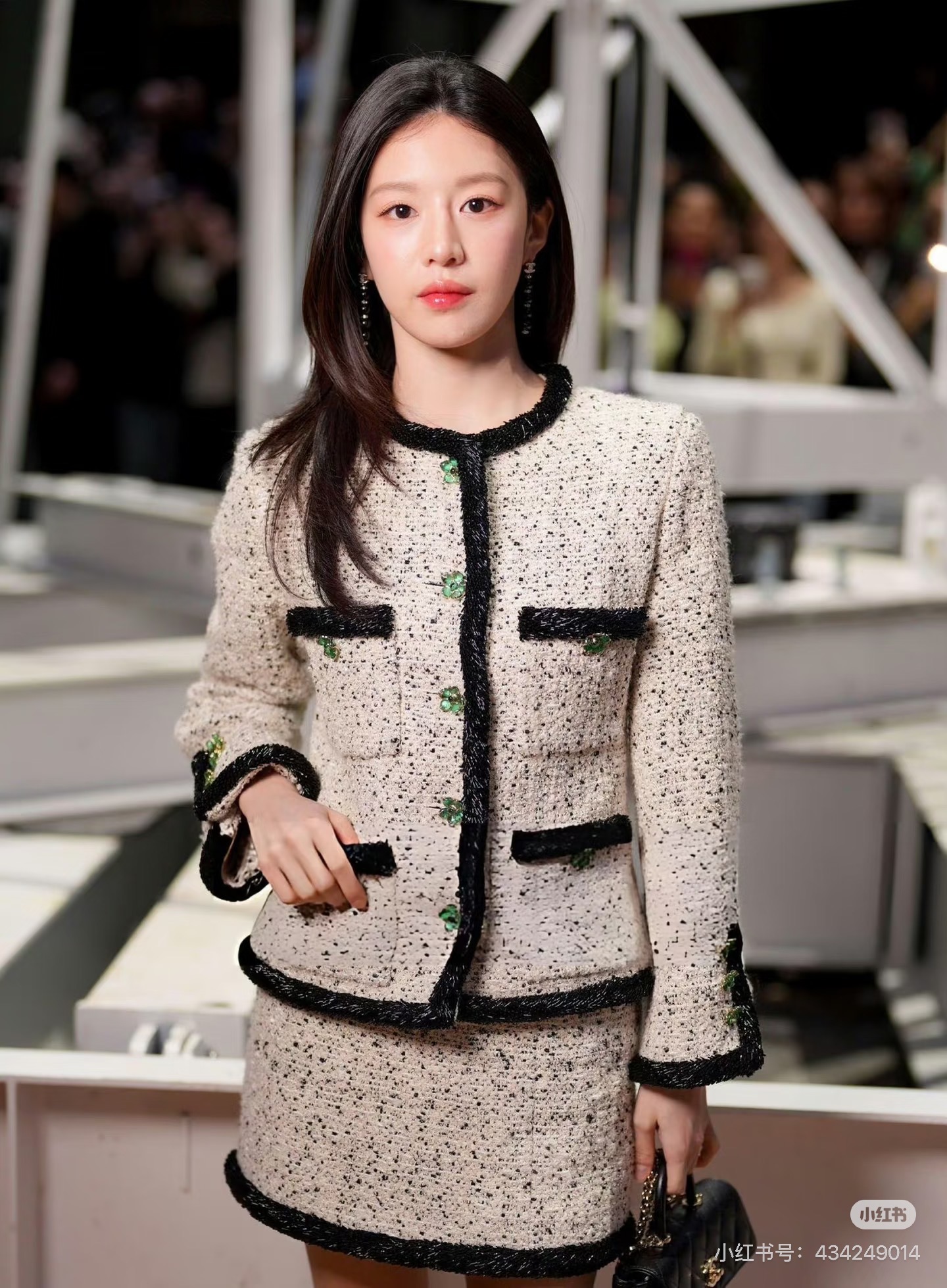 Chan 26fw woven skirt