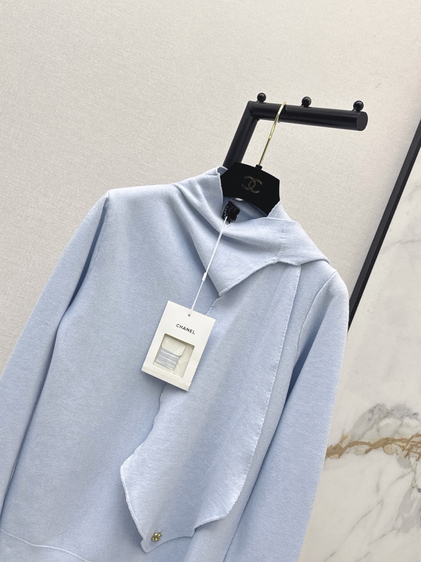 Chan 26fw bow knitwear