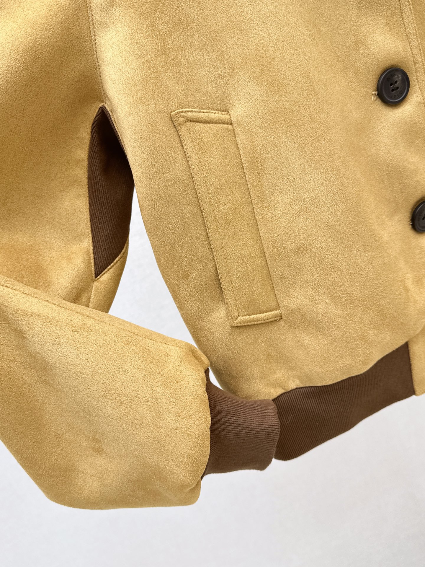CD 26fw suede fleece zipper jacket