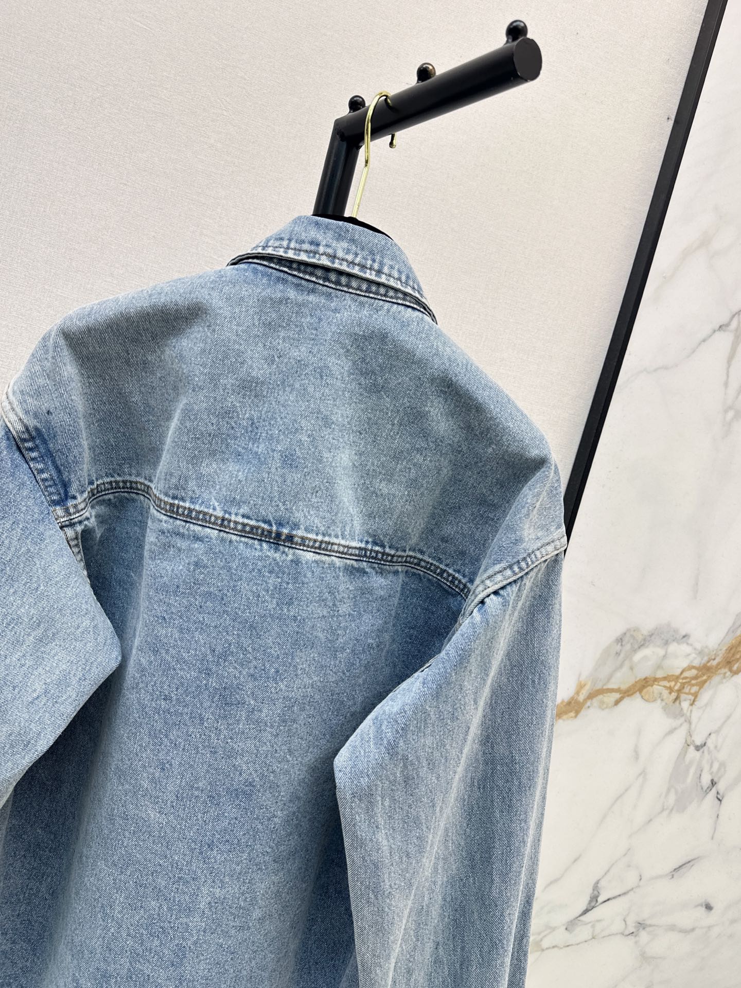 Chan 26fw denim shirt jacket