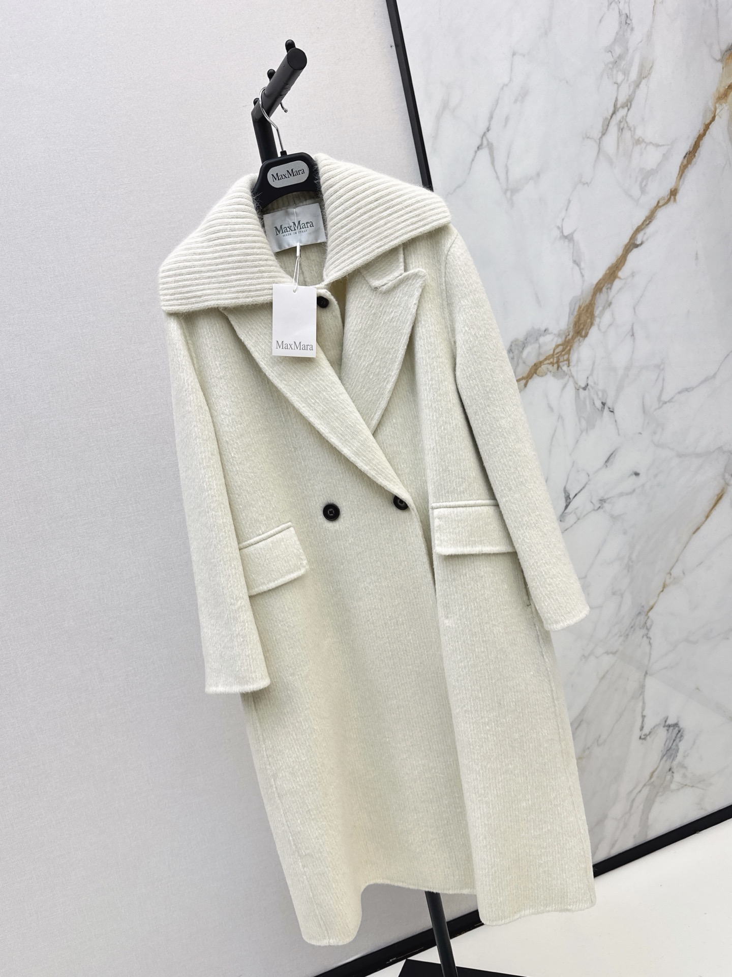 Max 26fw cropped vest overcoats sets