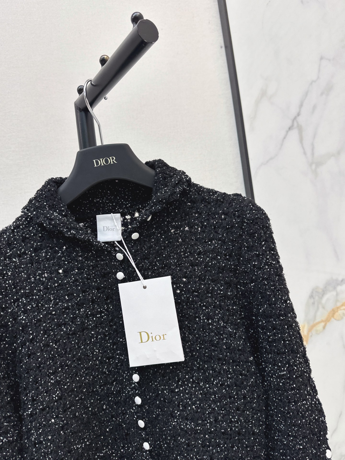 CD 26fw pearl-button jacket