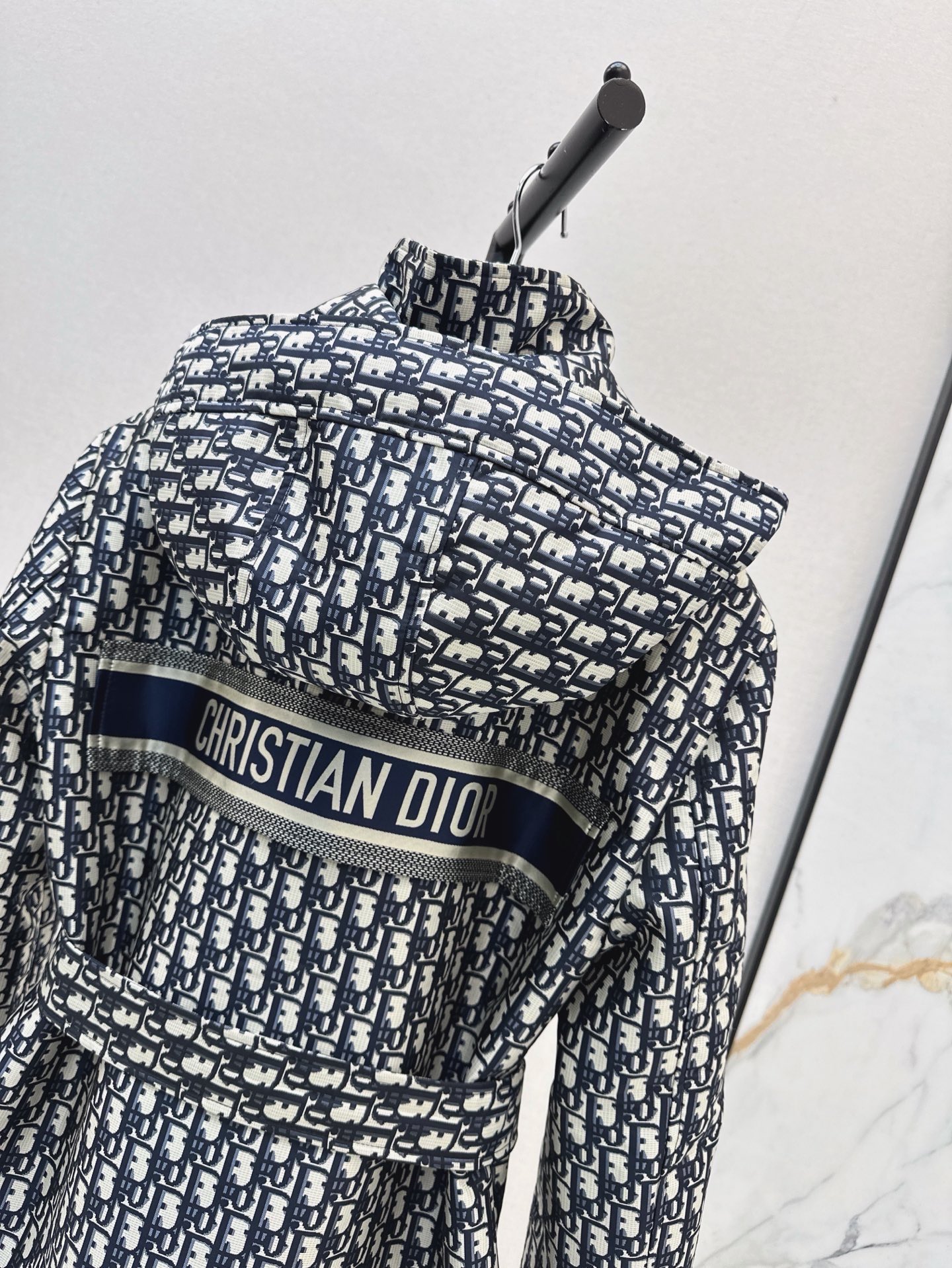 CD 26fw jacquard hooded jacket