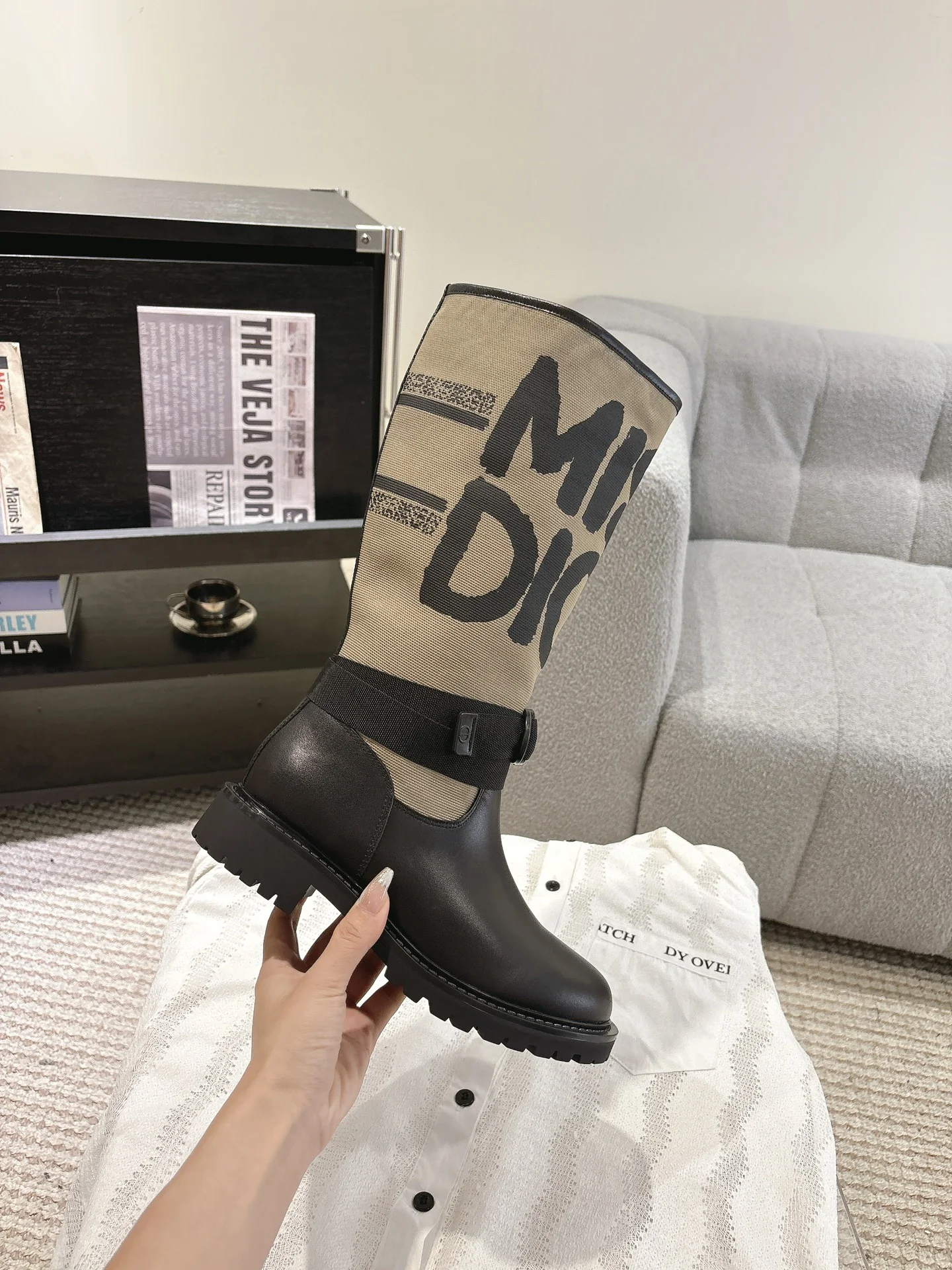 CD 25fw half boots