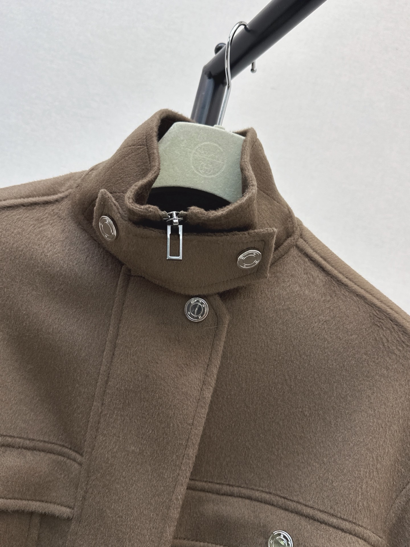 Her 26fw woolen belted jacket