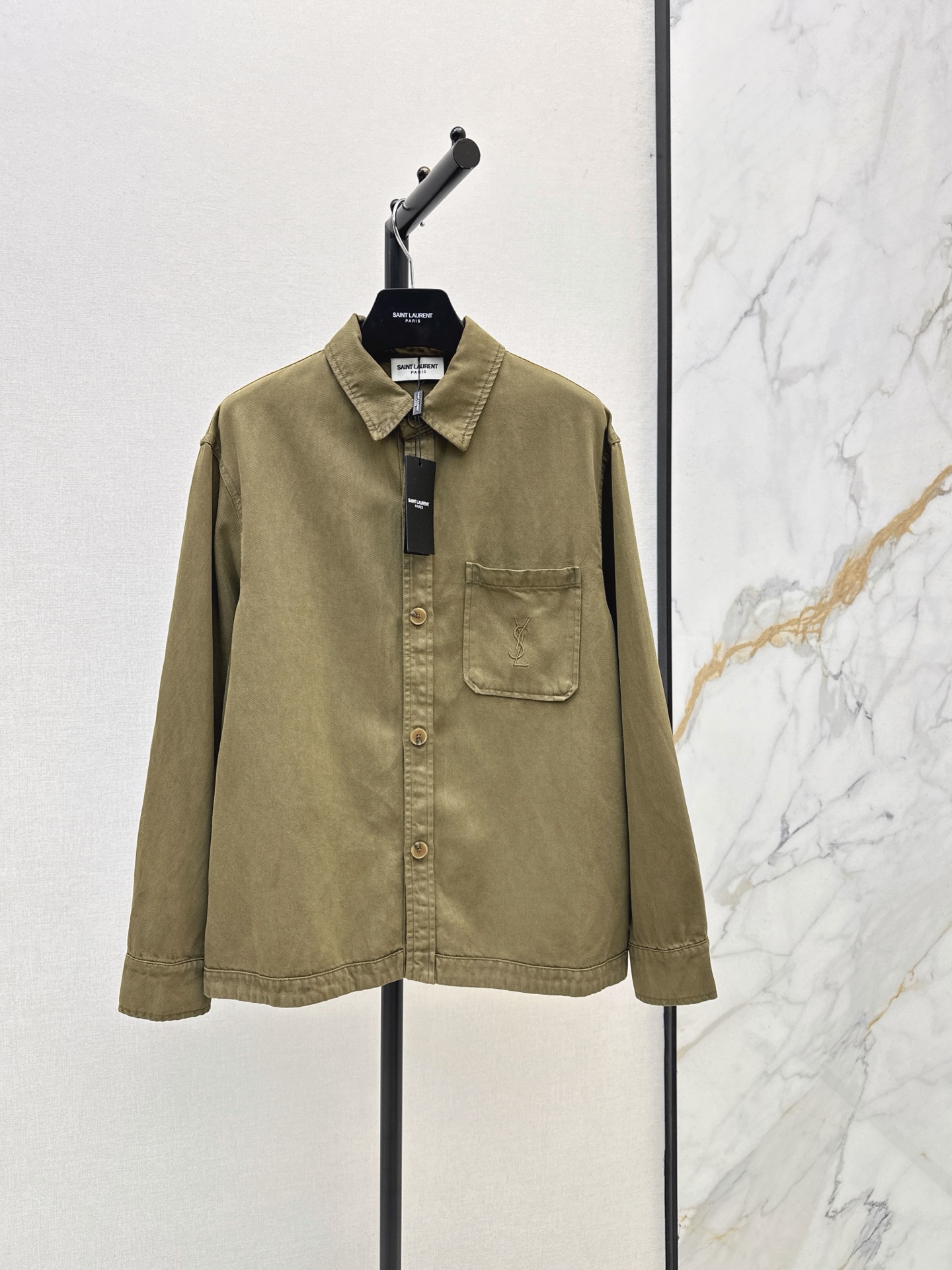 Sain 26fw denim shirt