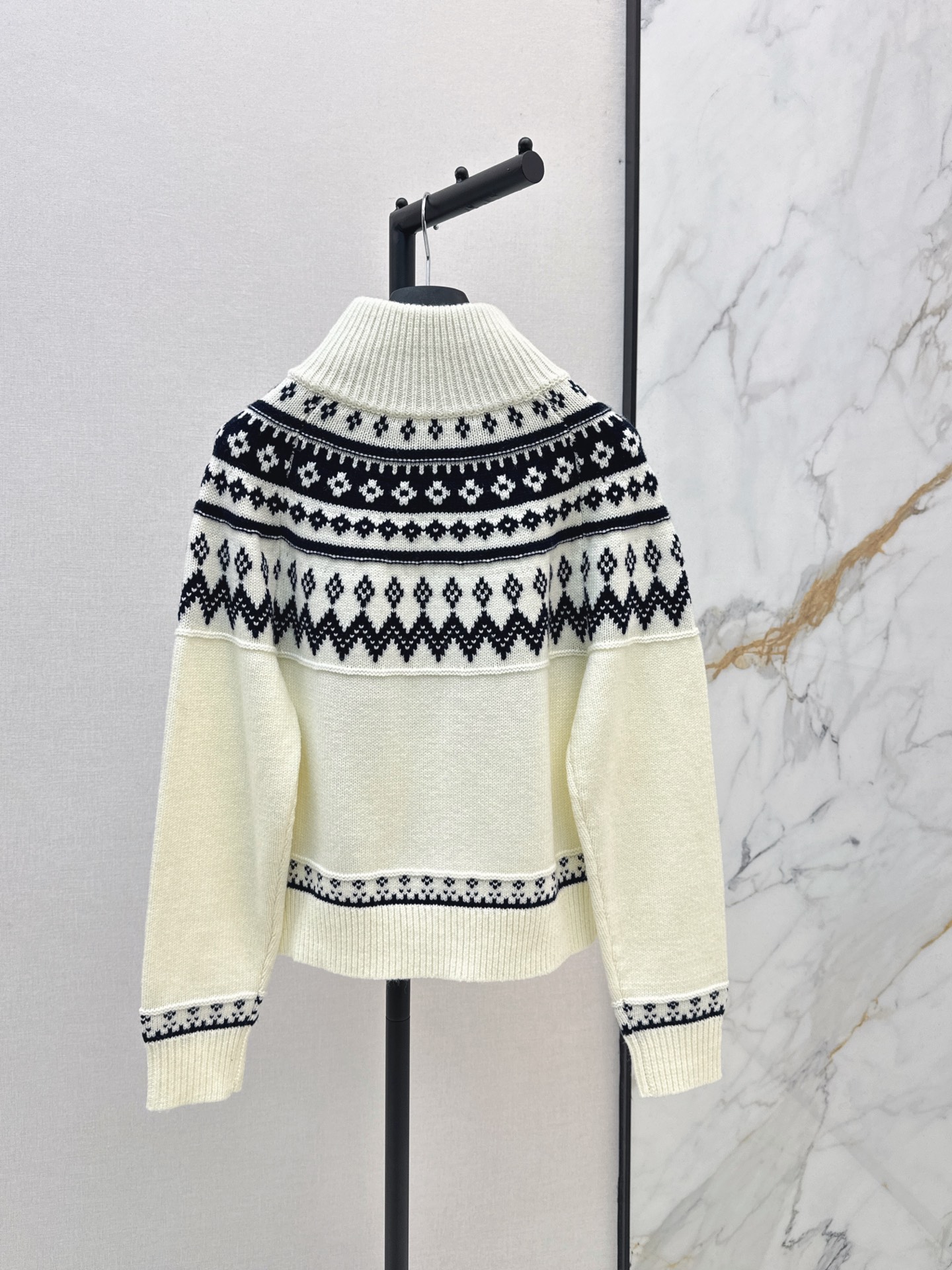 CD 26fw fair isle knit jacket
