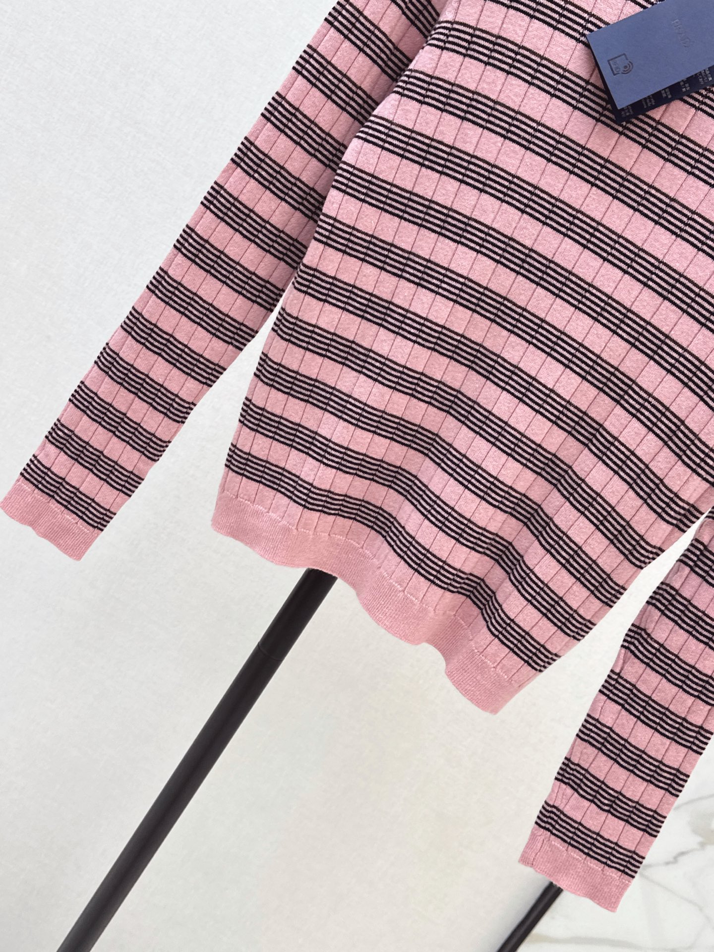 Pra 26fw stripe knitwear