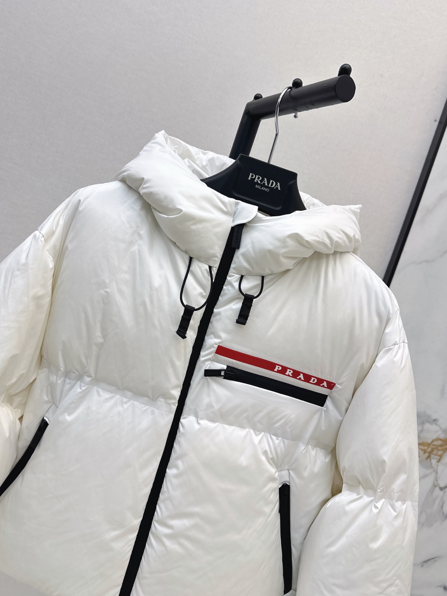 Pra 26fw hooded ski down jacket