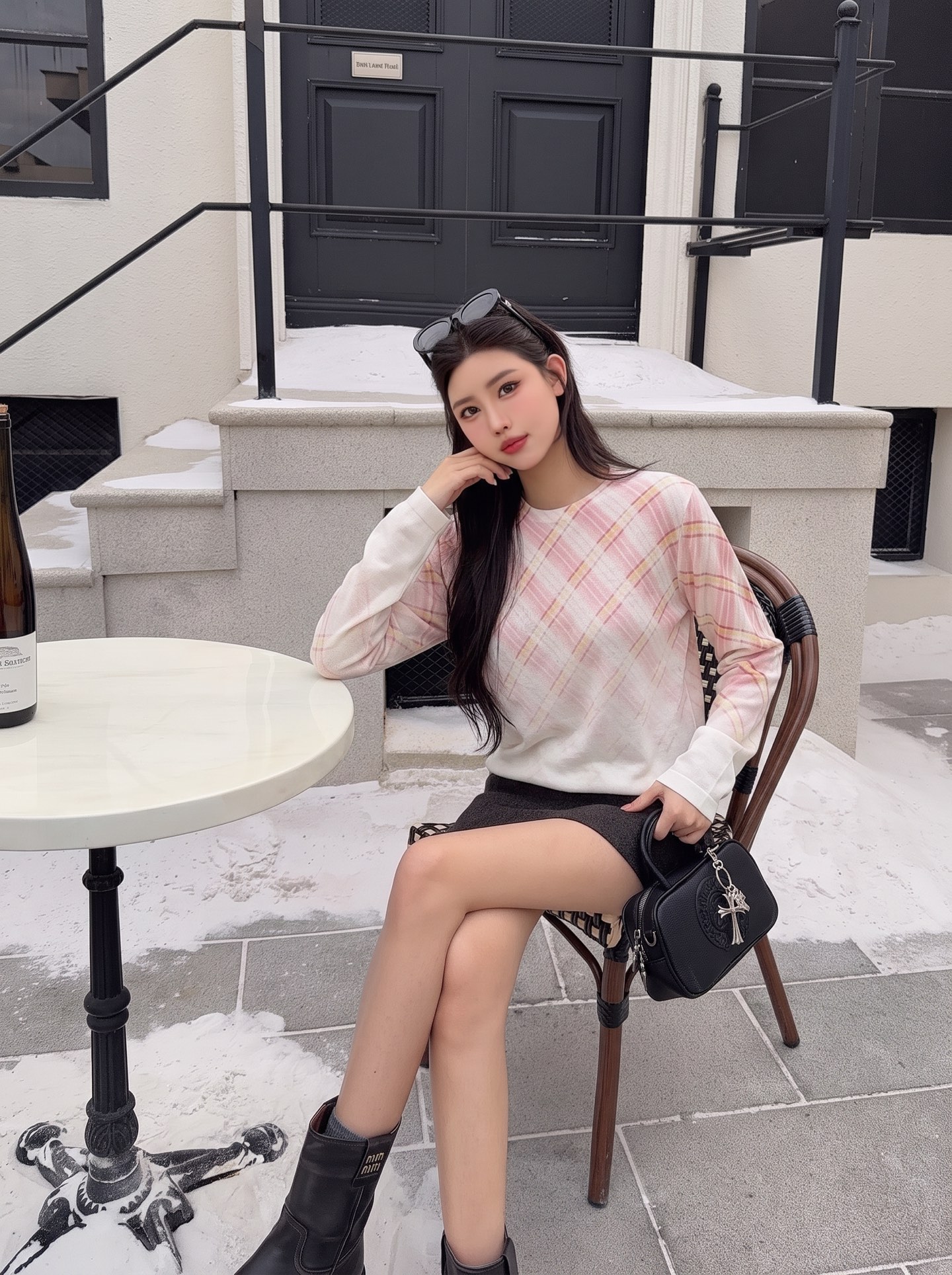 Burb 26fw knit sweater