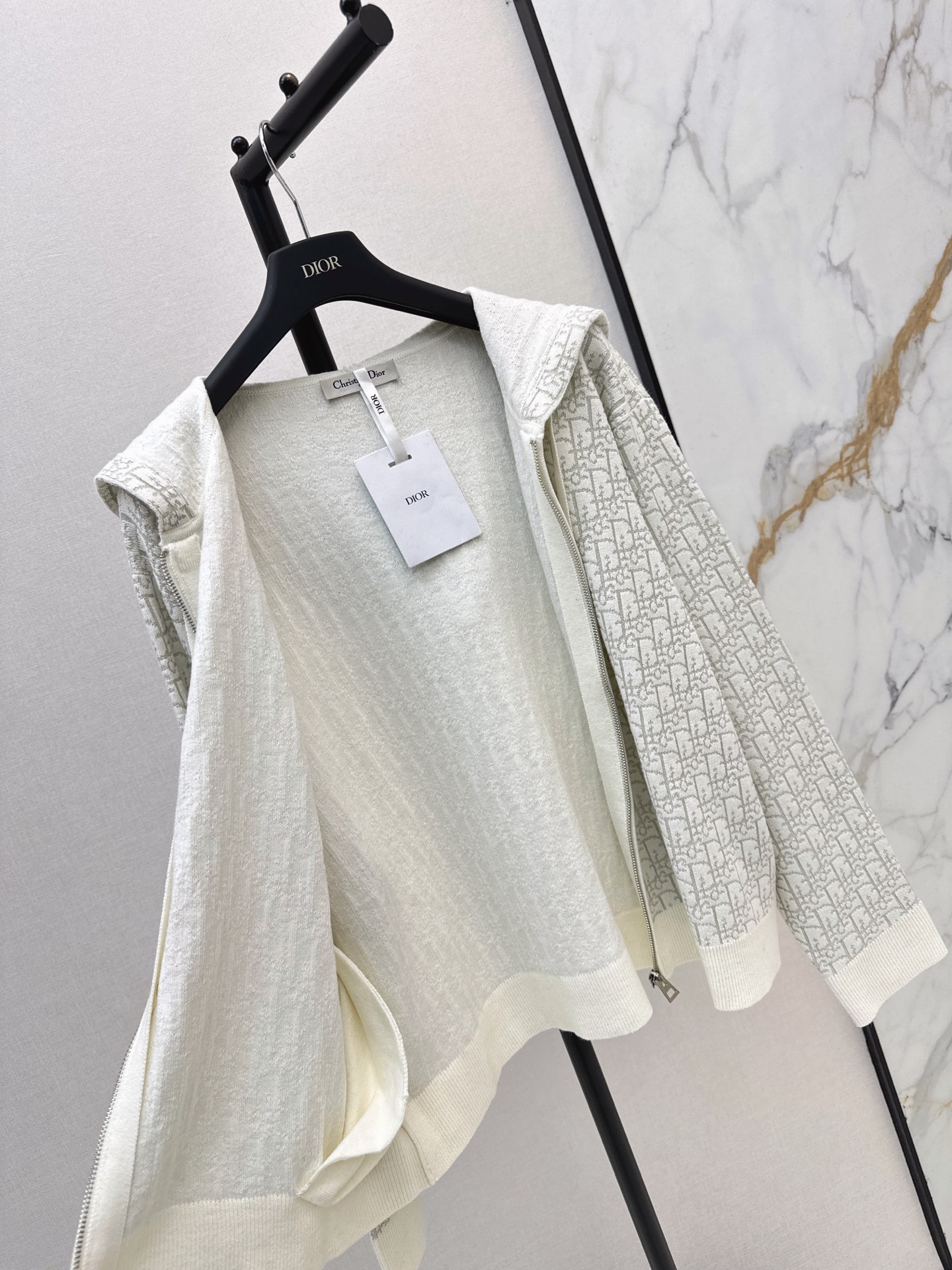 CD 26fw hooded knit jacket
