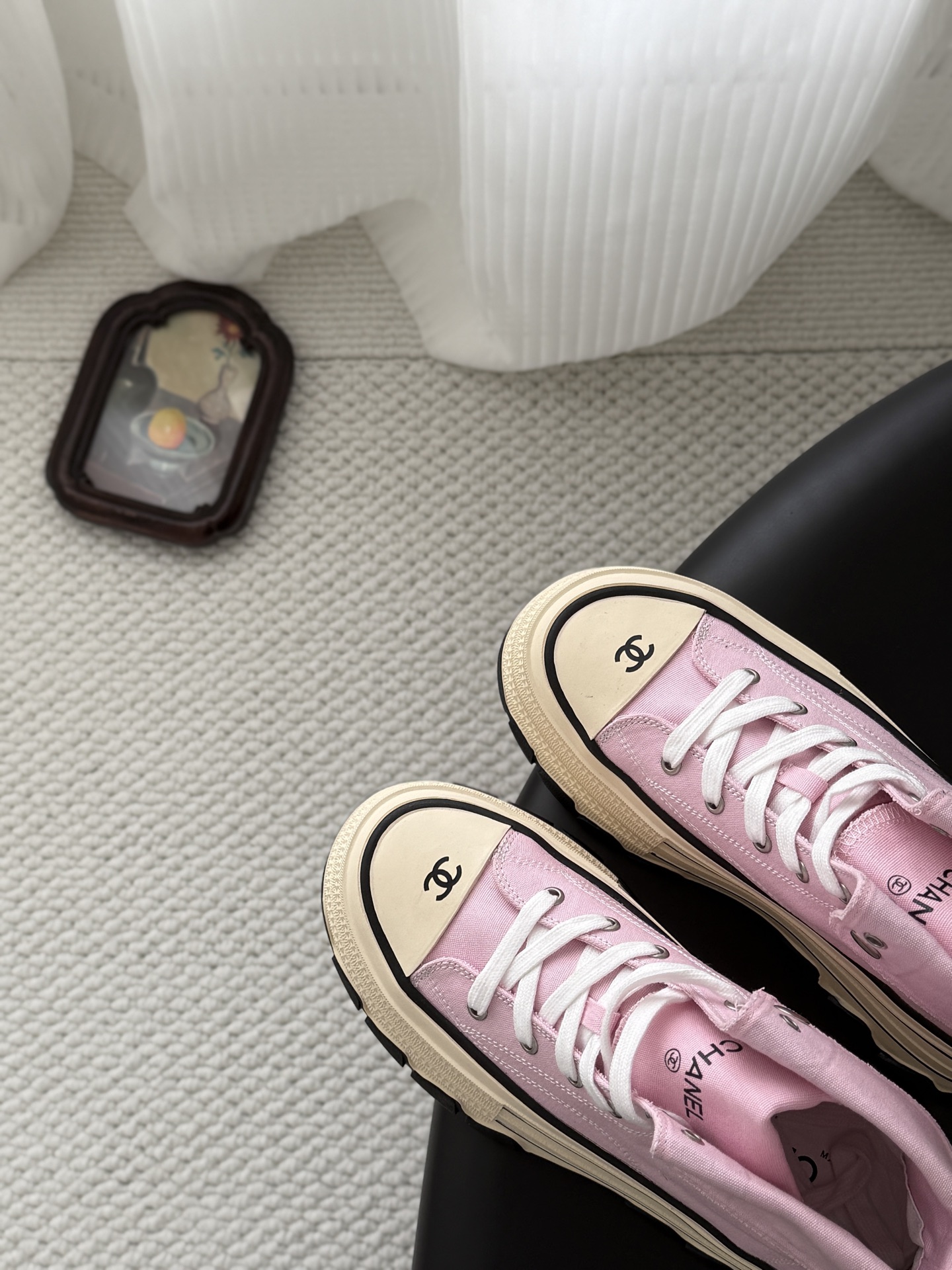 Chan 26ss thick canvas shoes