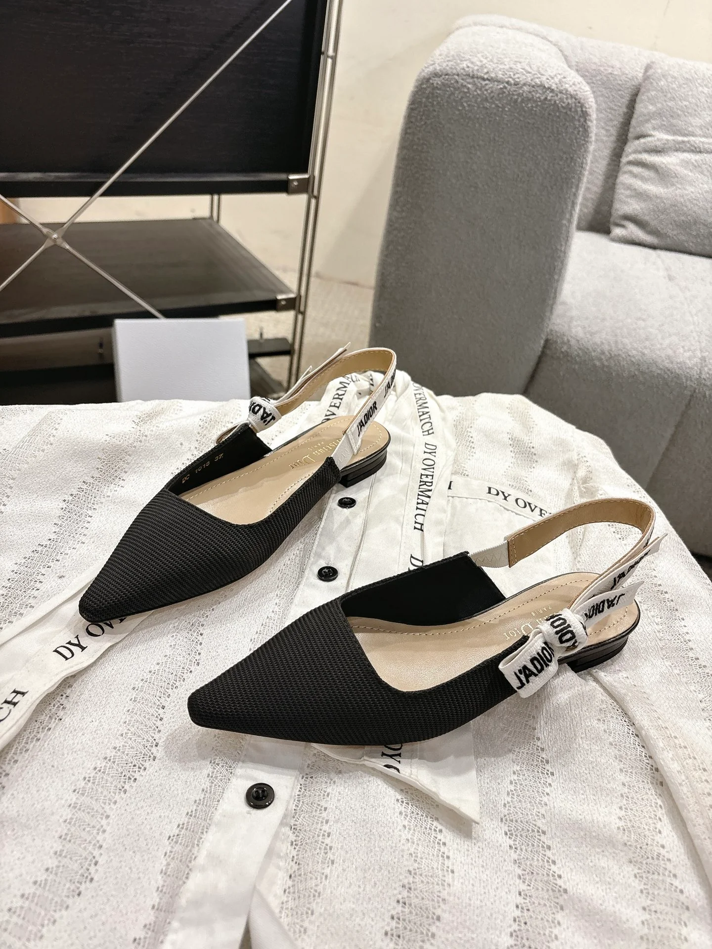 CD 25fw slingback flats