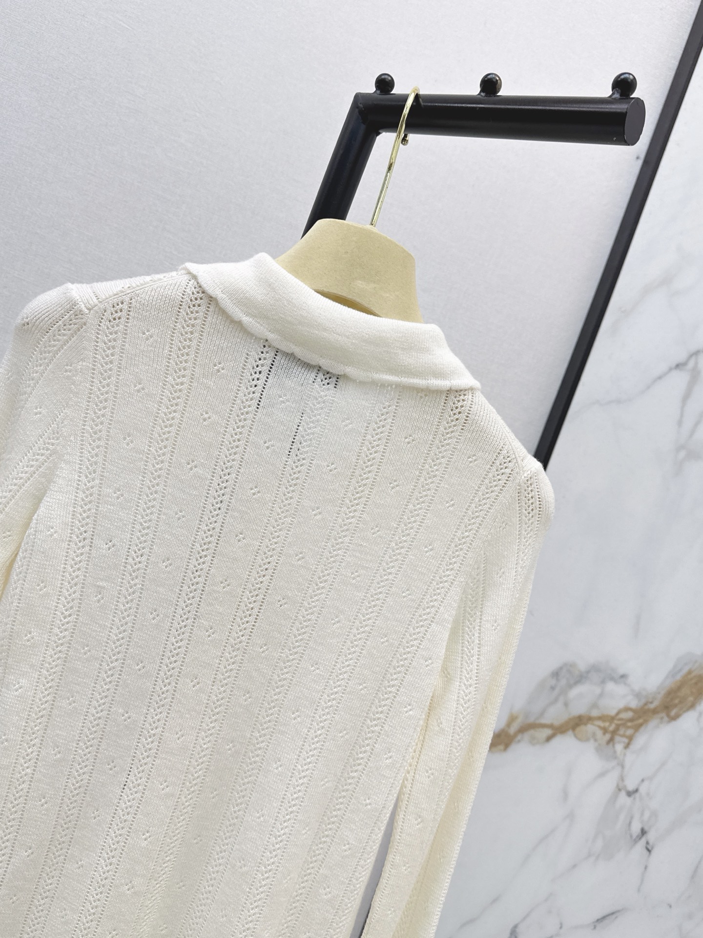 Miu 26fw wool knit cardigan