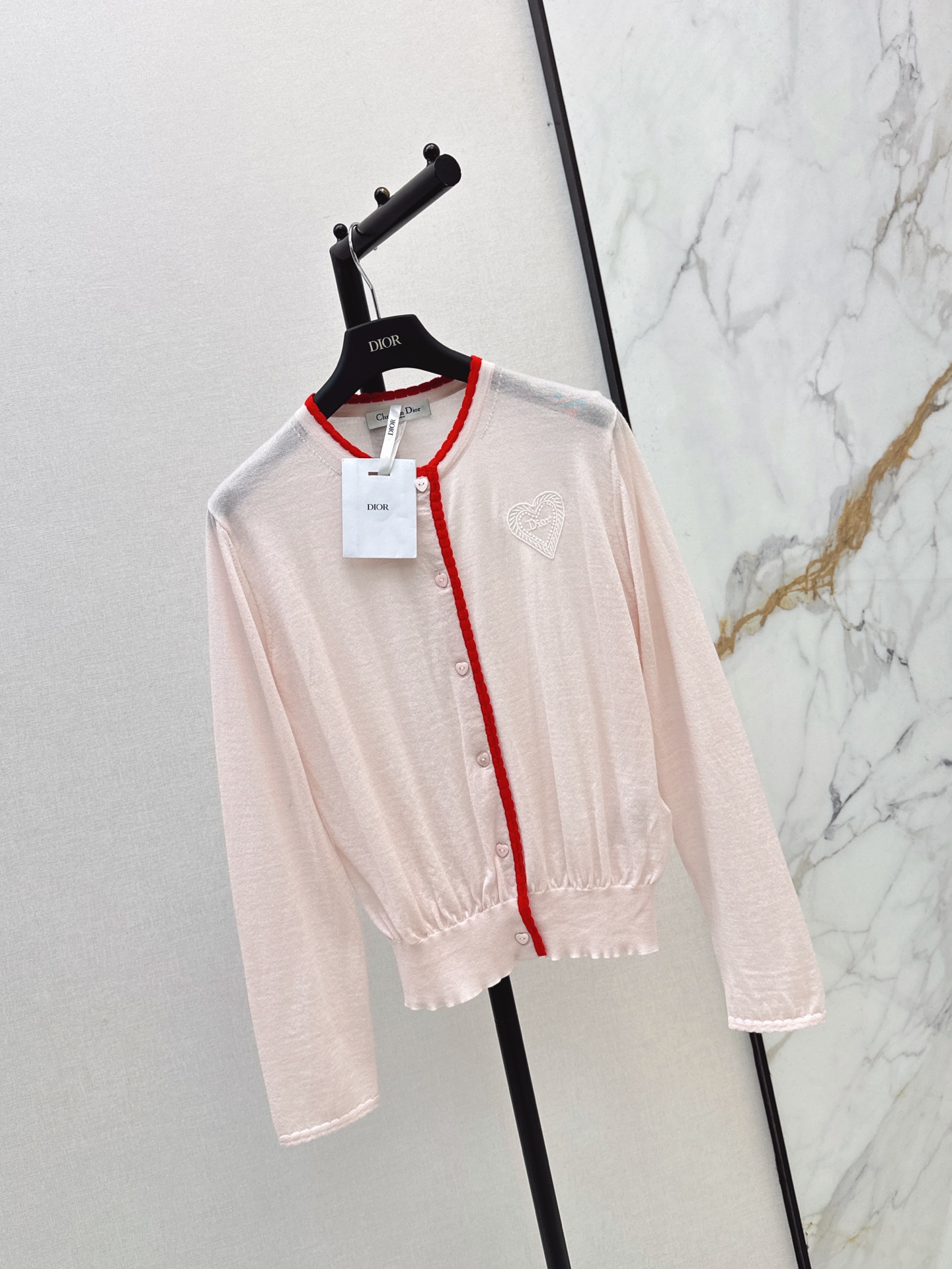 CD 26fw embroidery knit cardigan