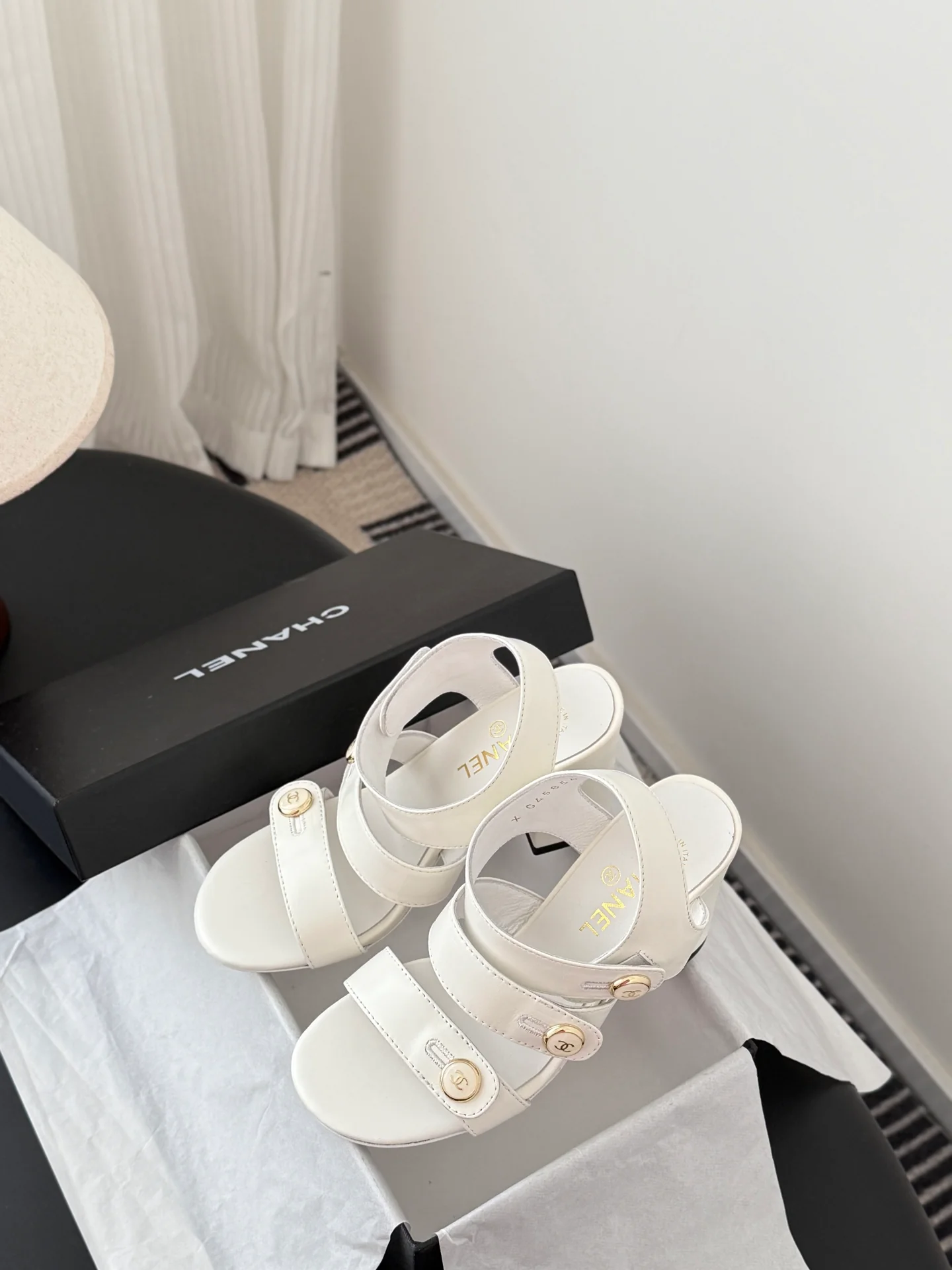 Chan 26ss high*heel sandals