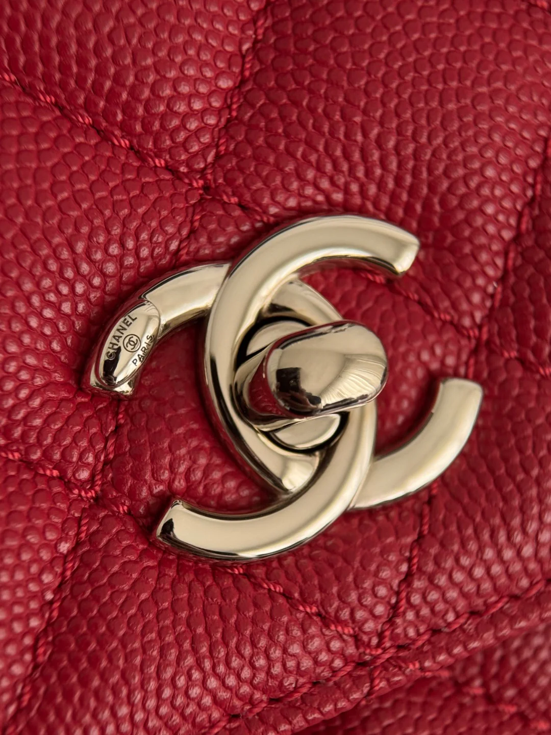 Chan mini coco handle shoulder bag