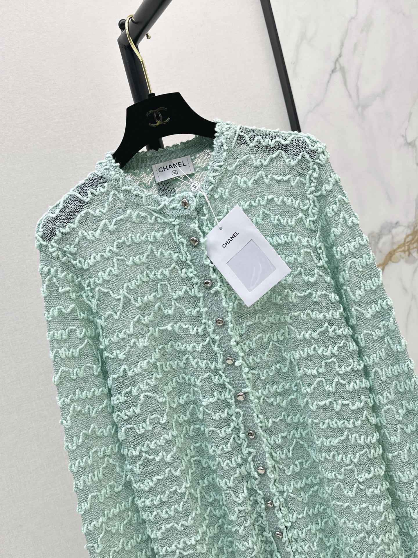 Chan 26fw lace cardigan