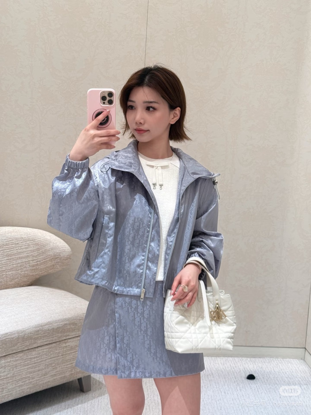 CD 26ss jacquard suit
