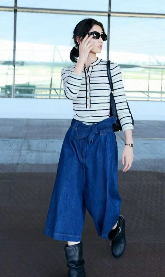 Chan 26fw stripe knitwear