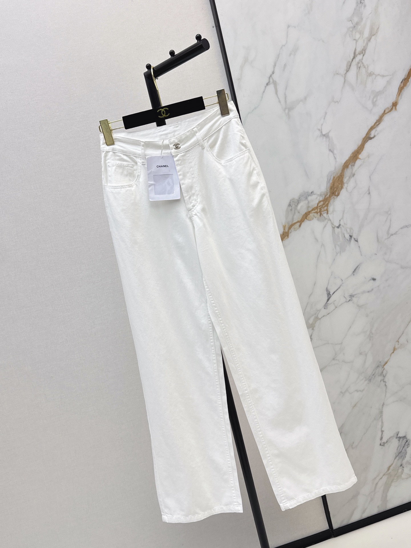Chan 26ss straigh-leg jeans