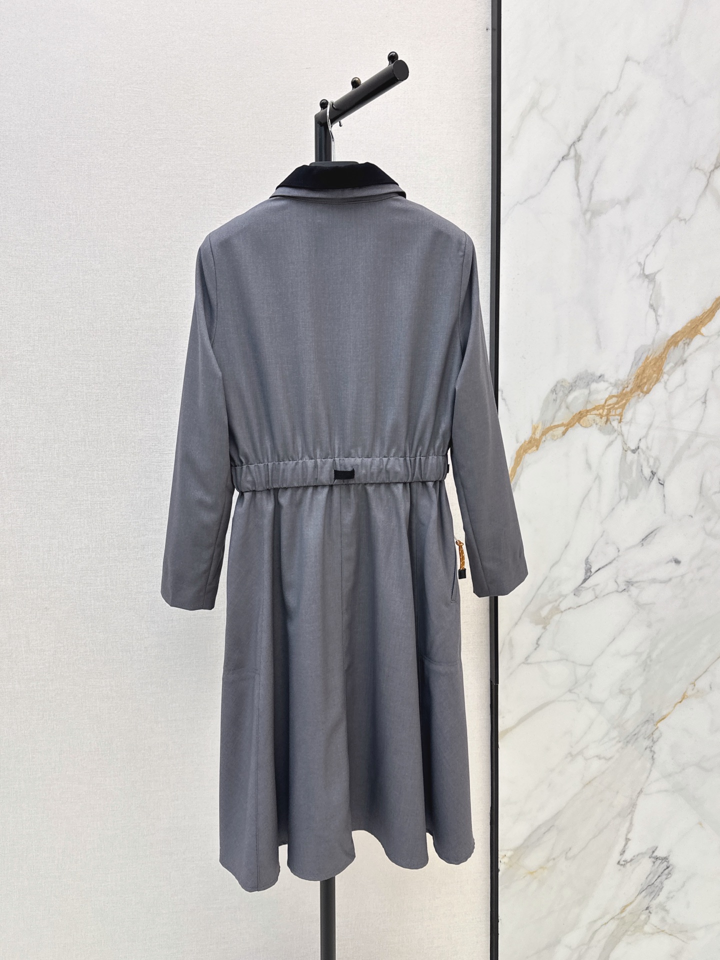 Pra 26fw drawstring dress