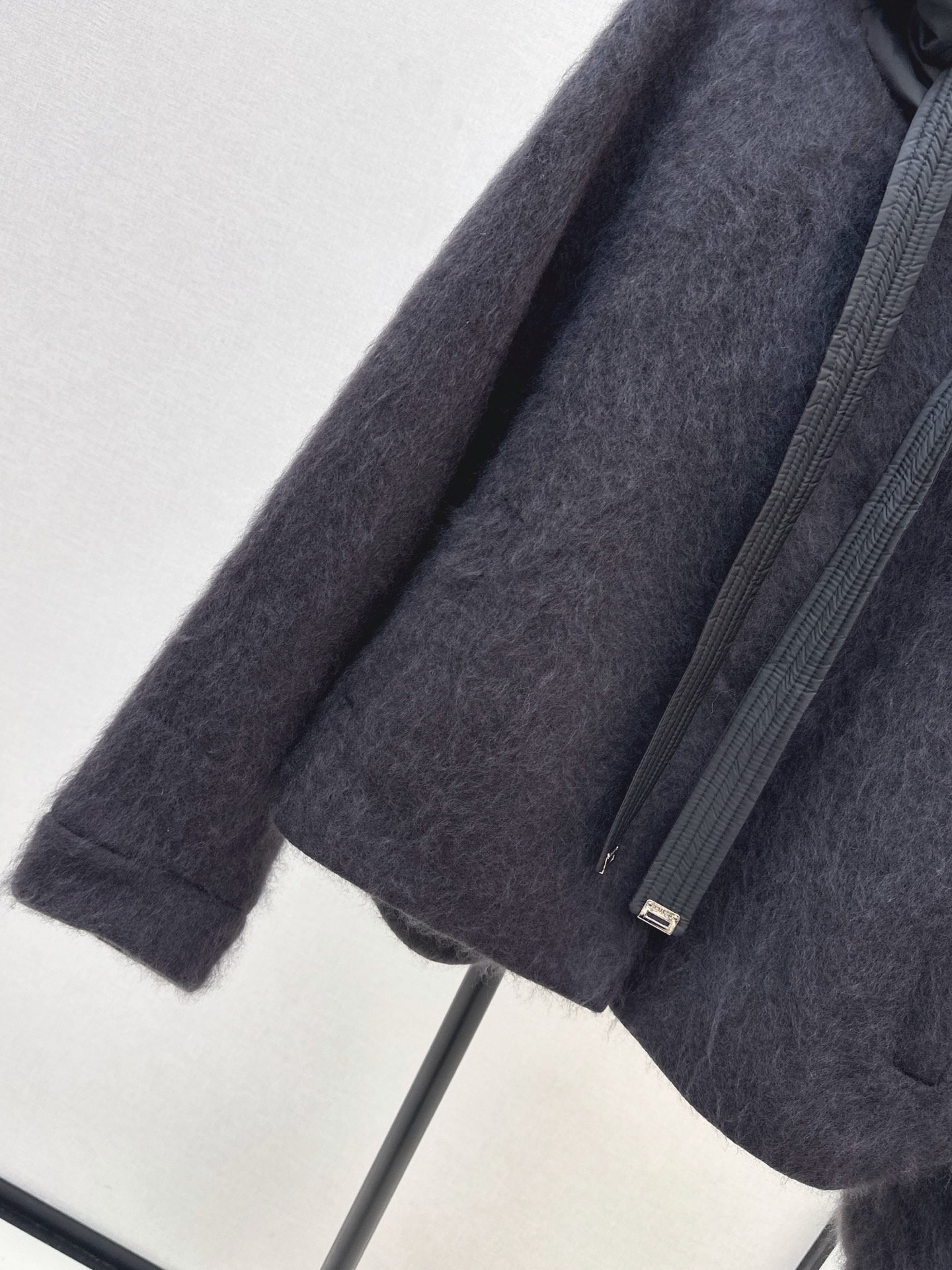 Max 26fw wool hooded jacket