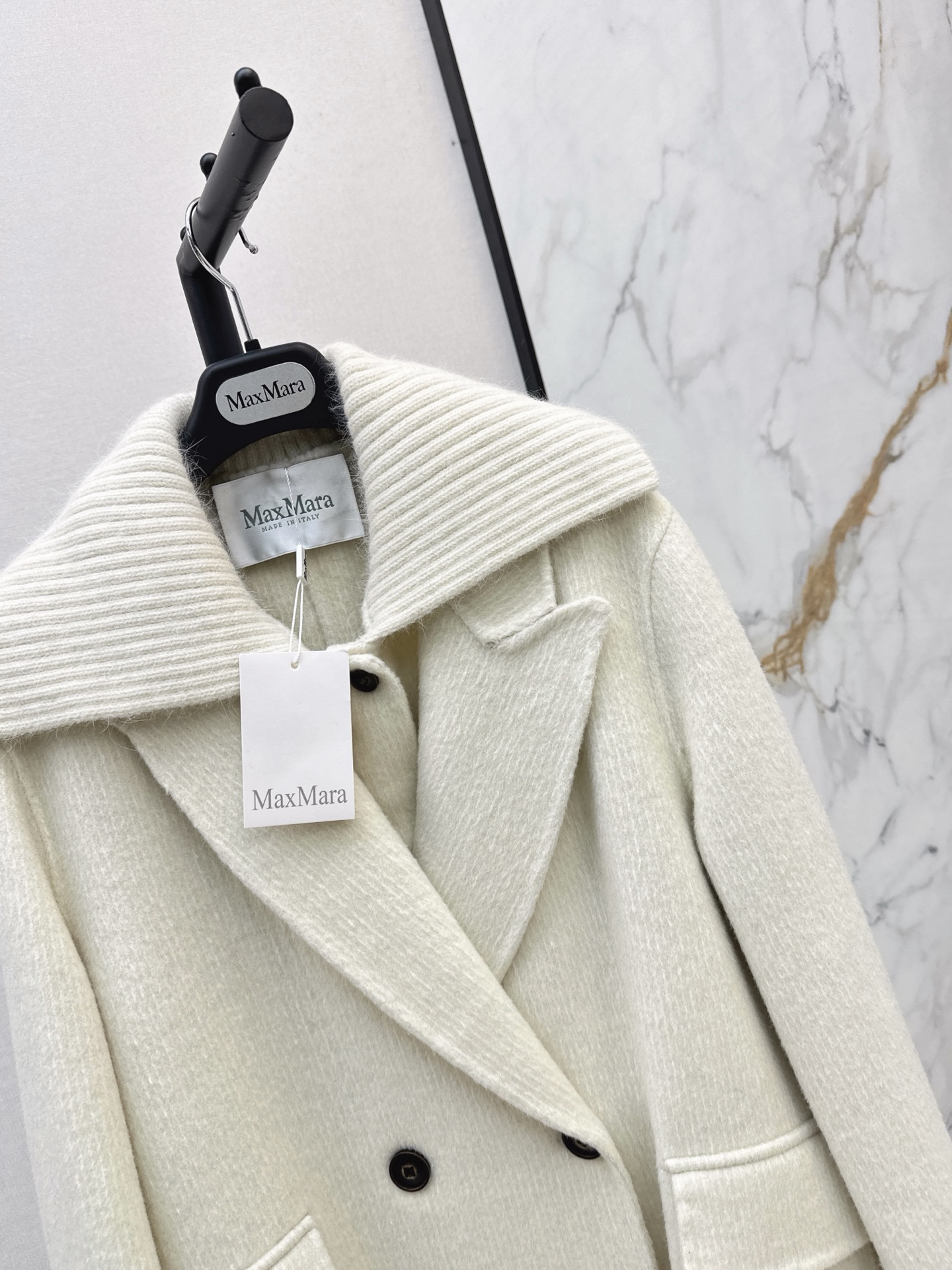 Max 26fw cropped vest overcoats sets