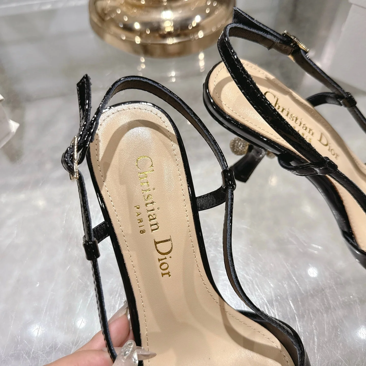 CD 25ss slingback pump