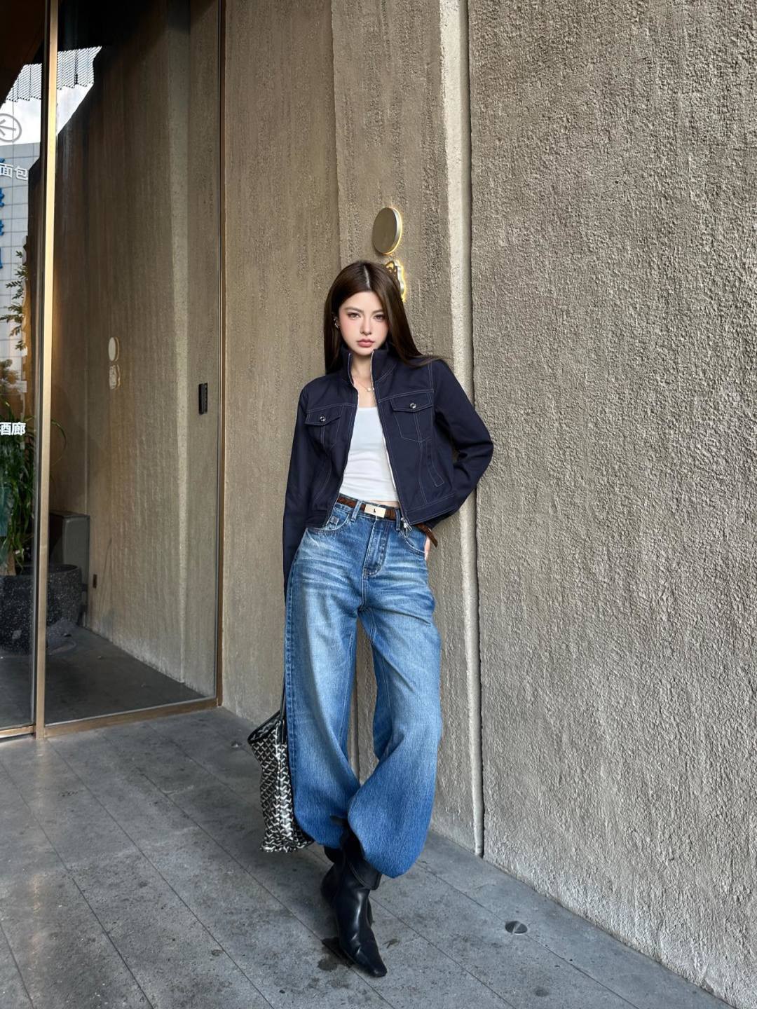 Her 26fw zipper jacket