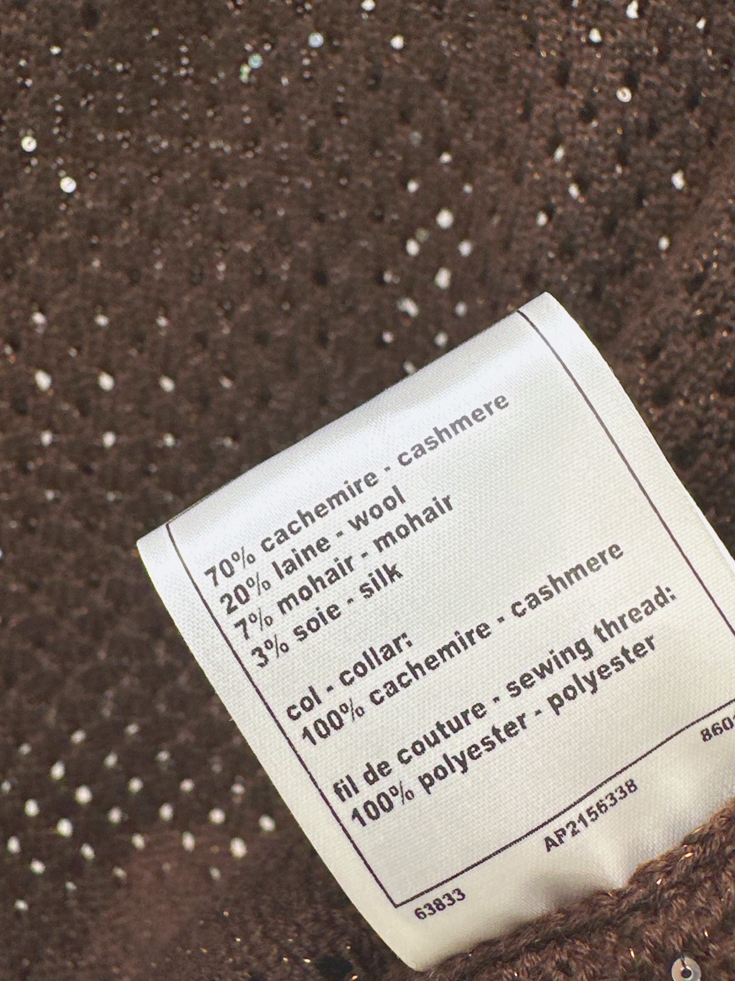 Chan 26fw hollow knit sweater