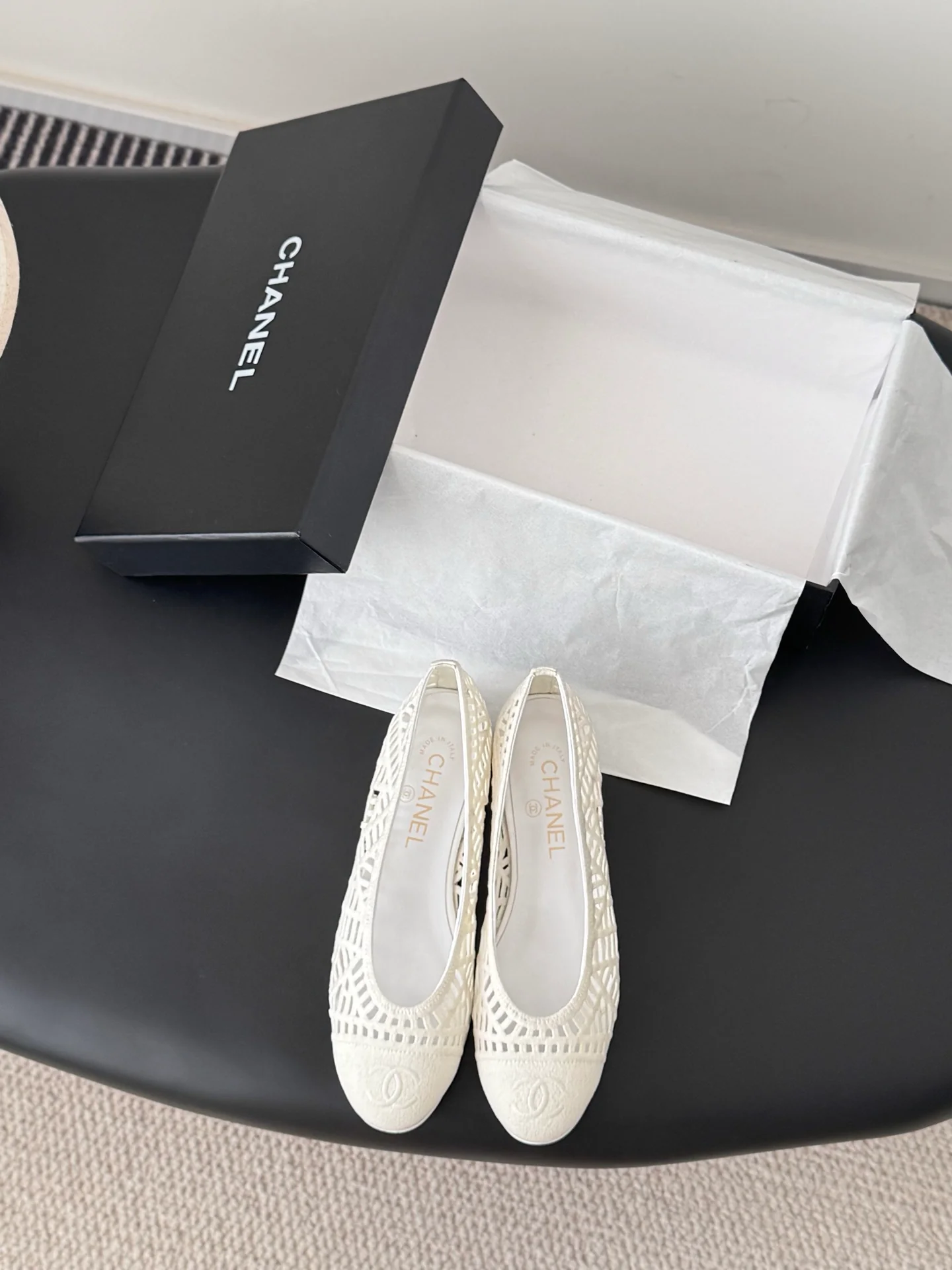 Chan 25fw ballerina flats