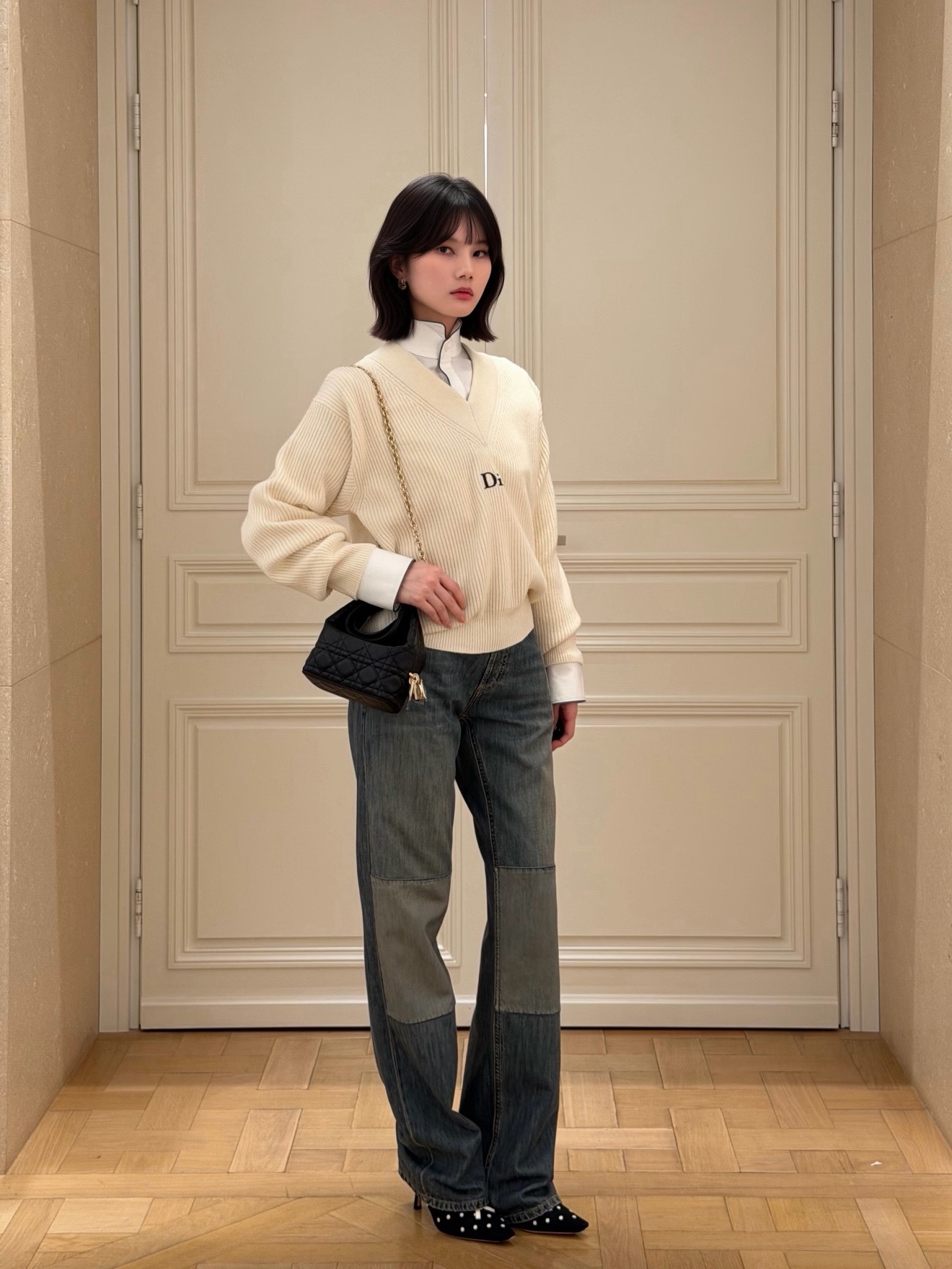 CD 26fw v-neck sweater