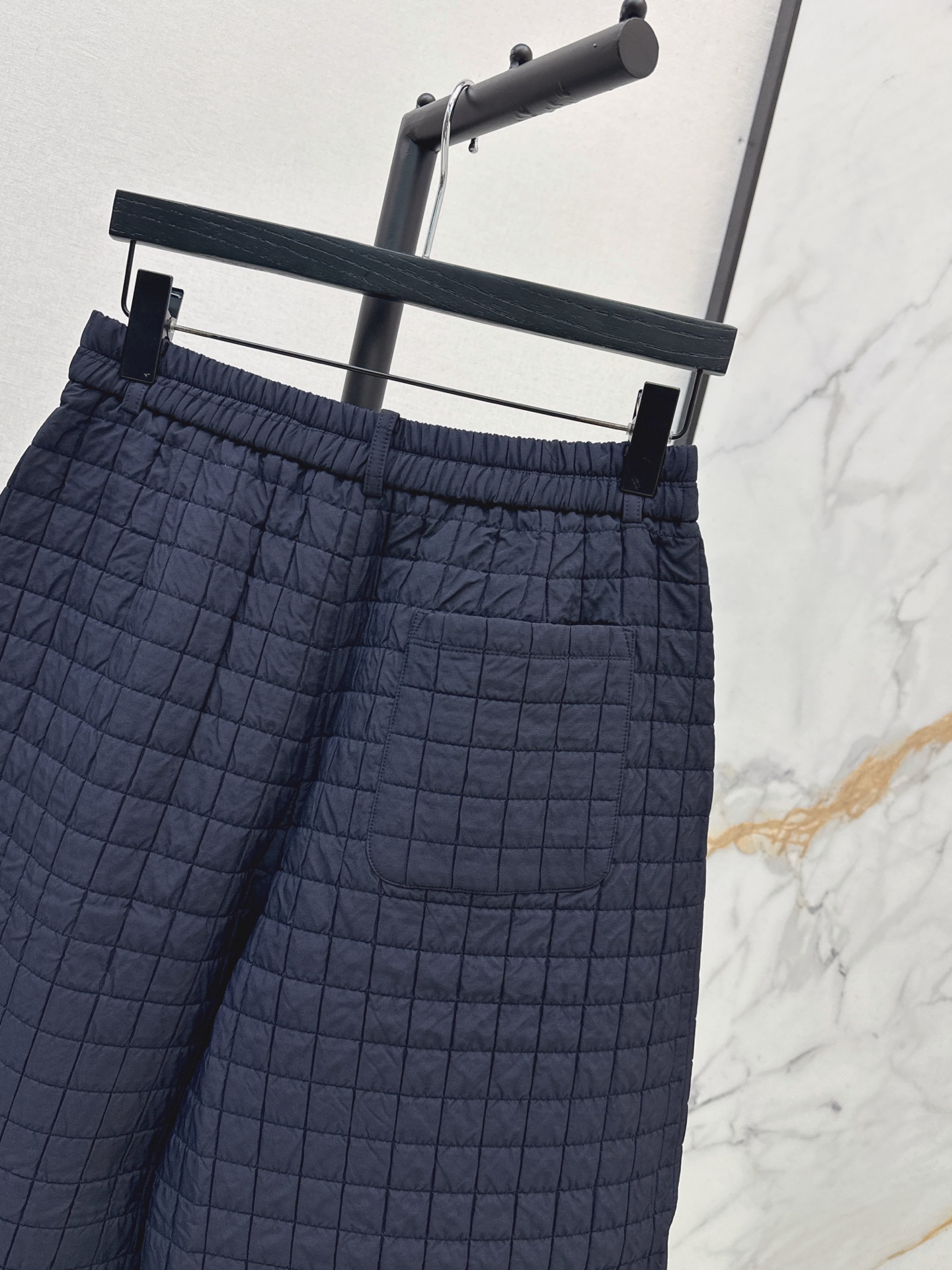 Brun 26fw cropped padded pants