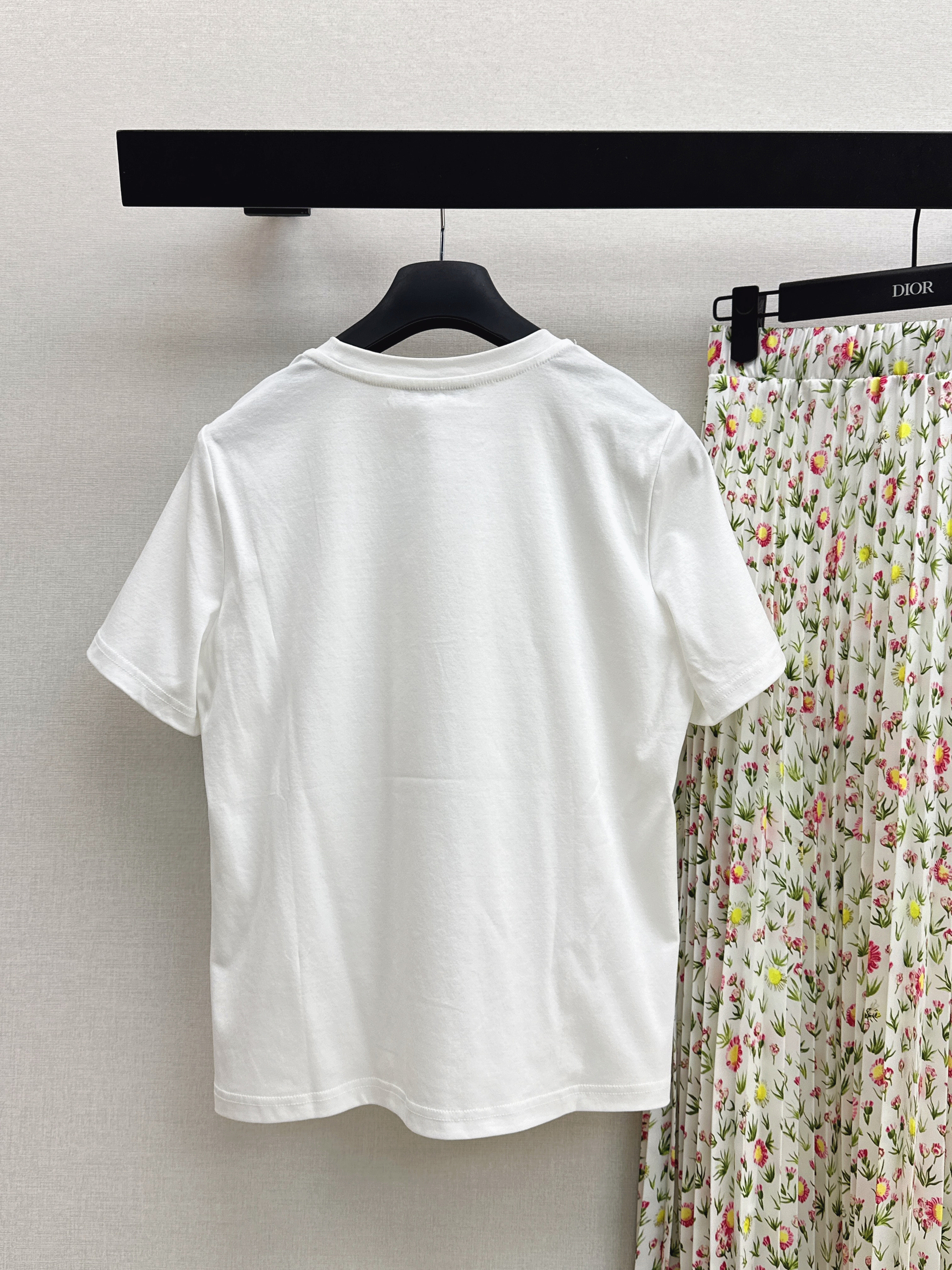 CD 26ss t-shirt & print skirt sets