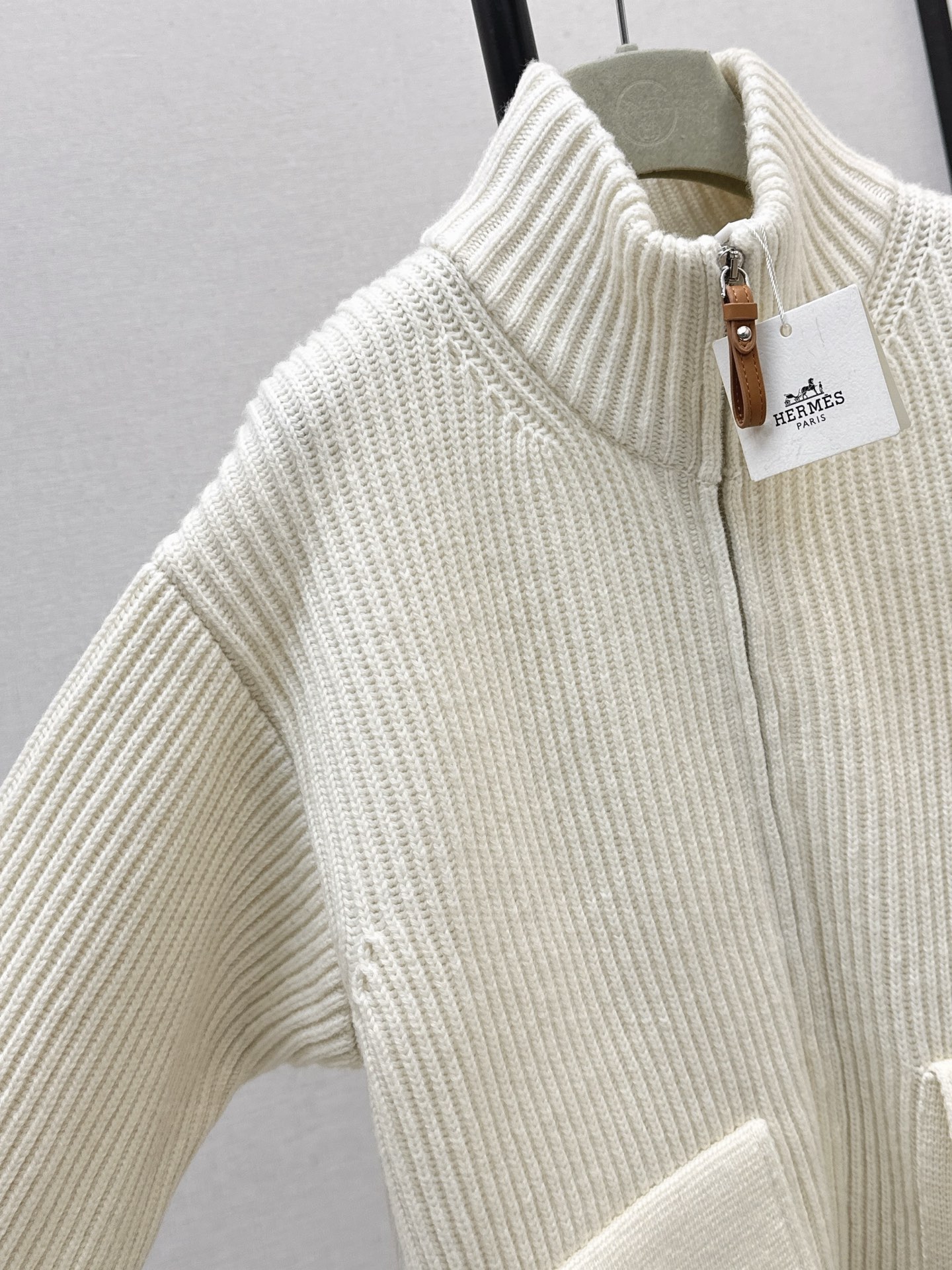Her 26fw wool knit jacket
