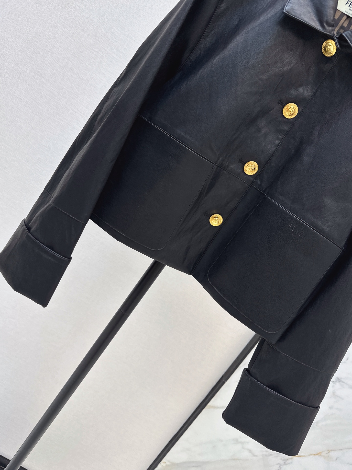 Fen 26fw pu jacket